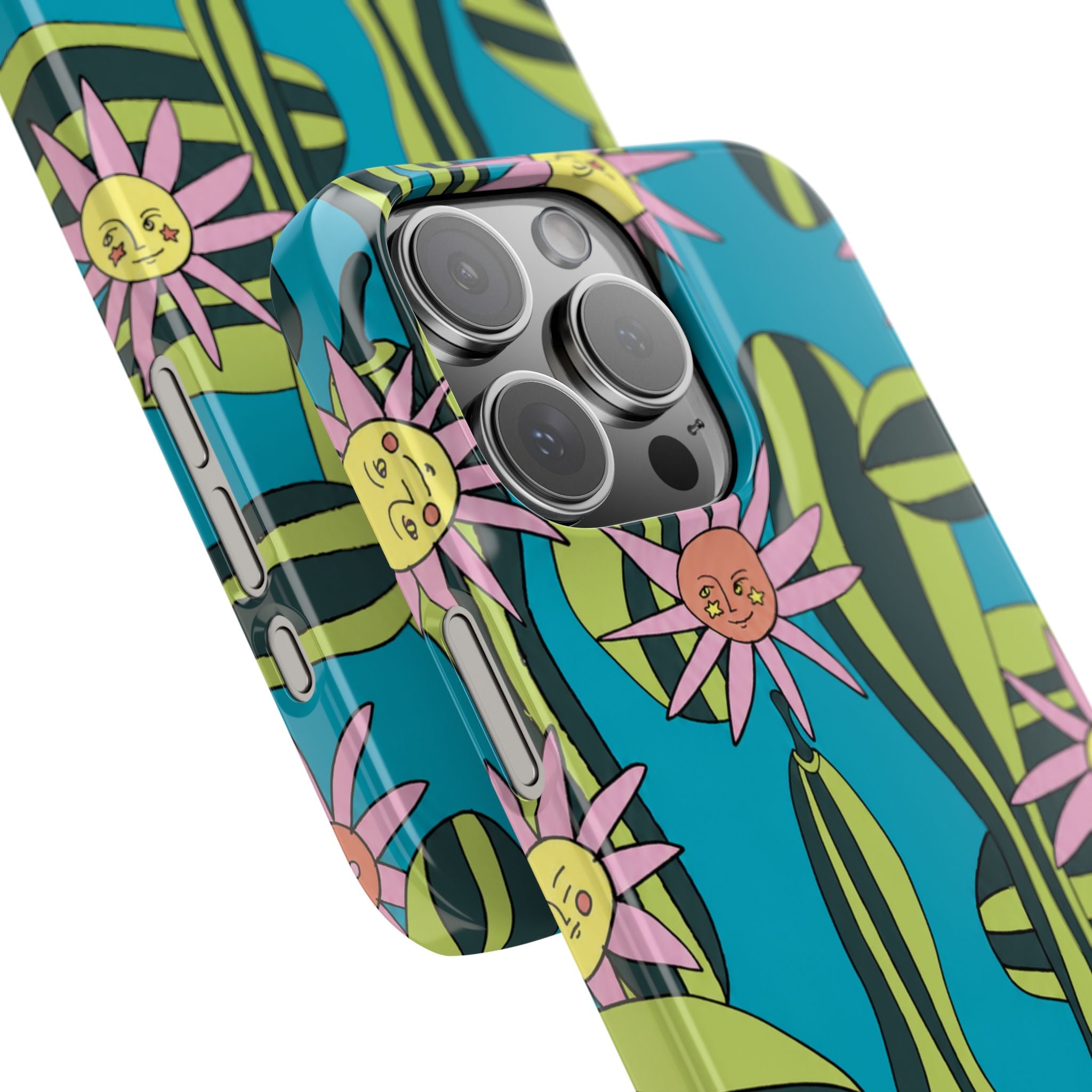Whimsical Floral Garden Phone Case