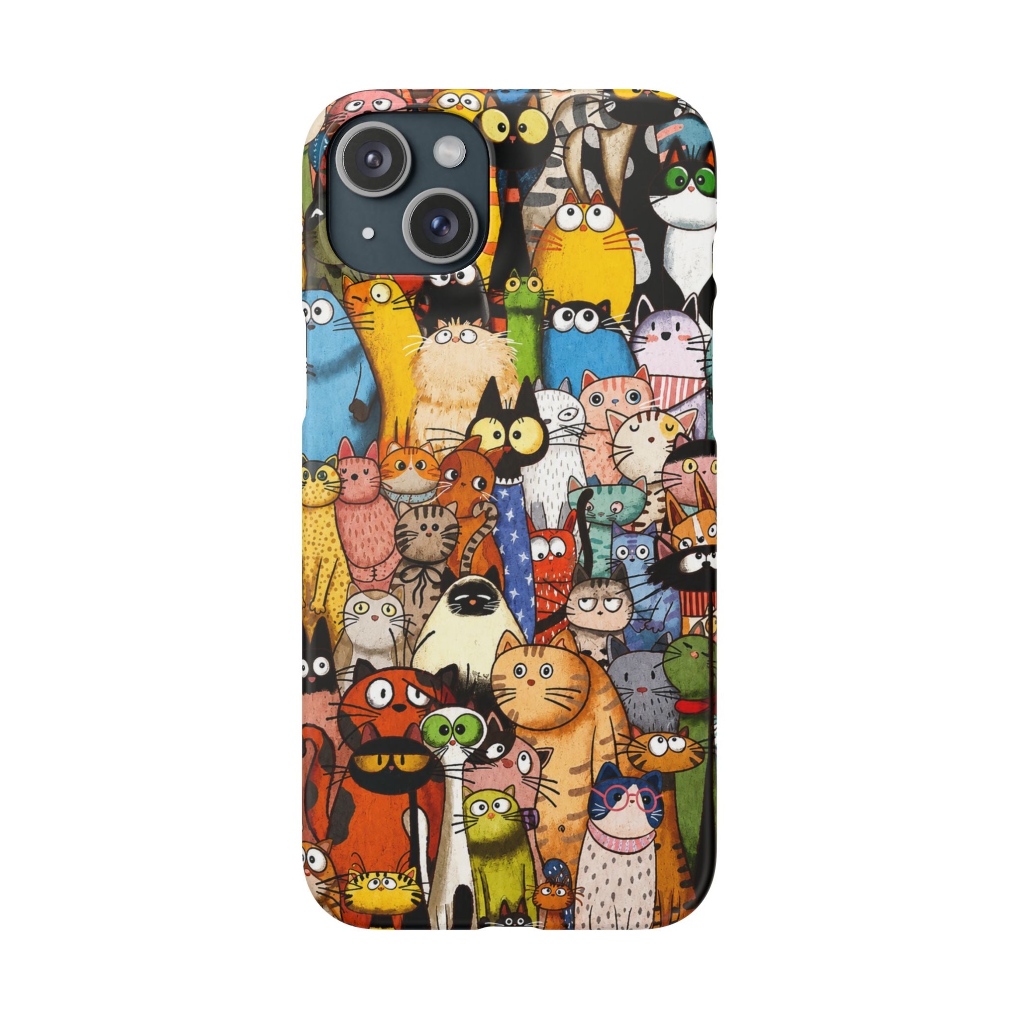 Cute Cat Pattern Phone Case