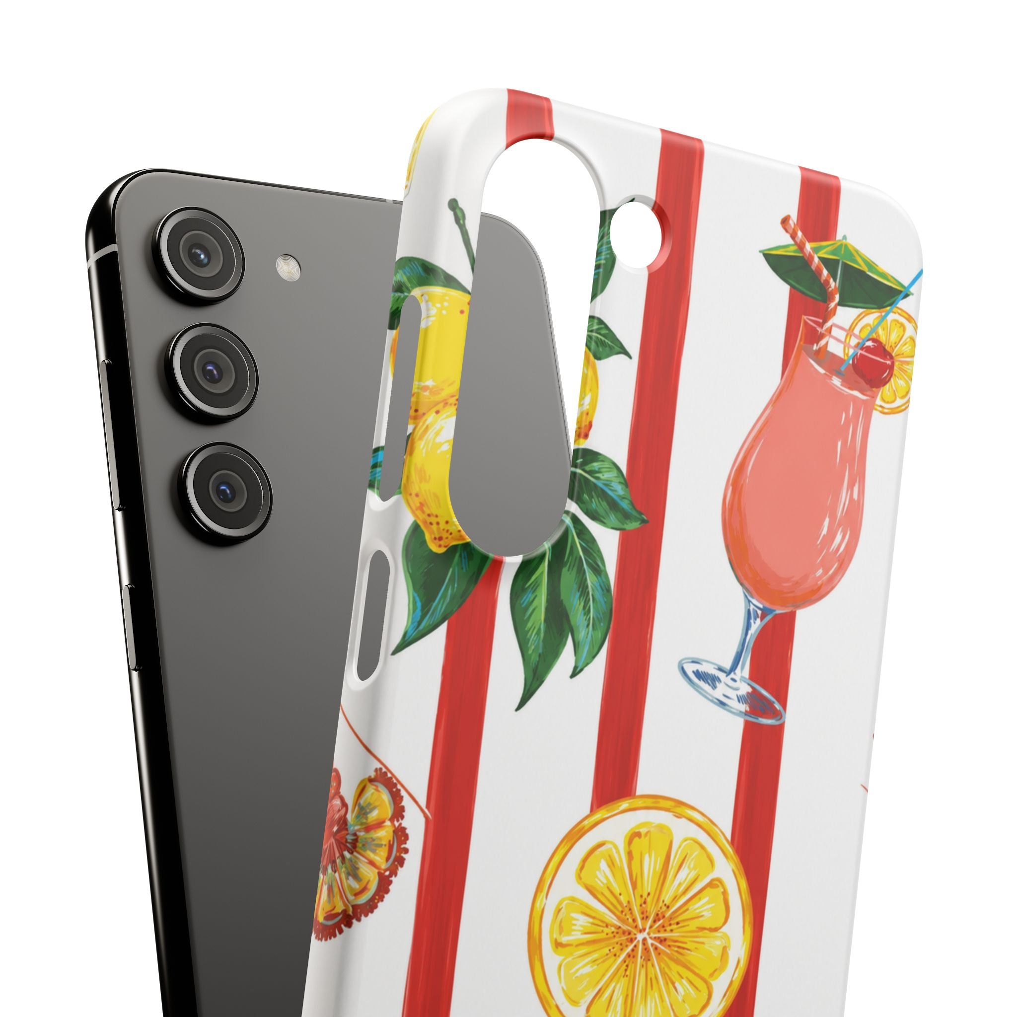 Lemon Coast – Summer Citrus Phone Case
