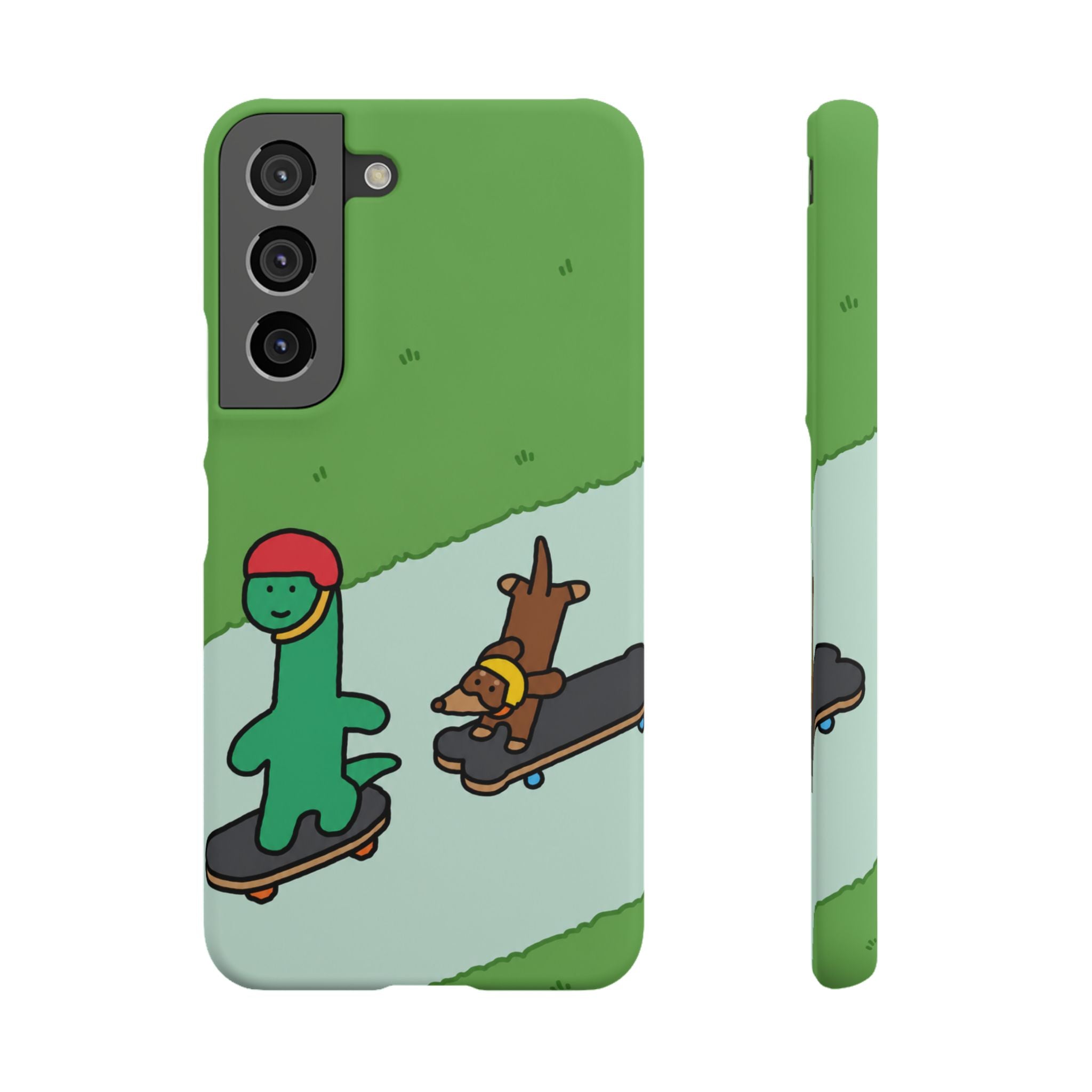 Skater Dino Phone Case