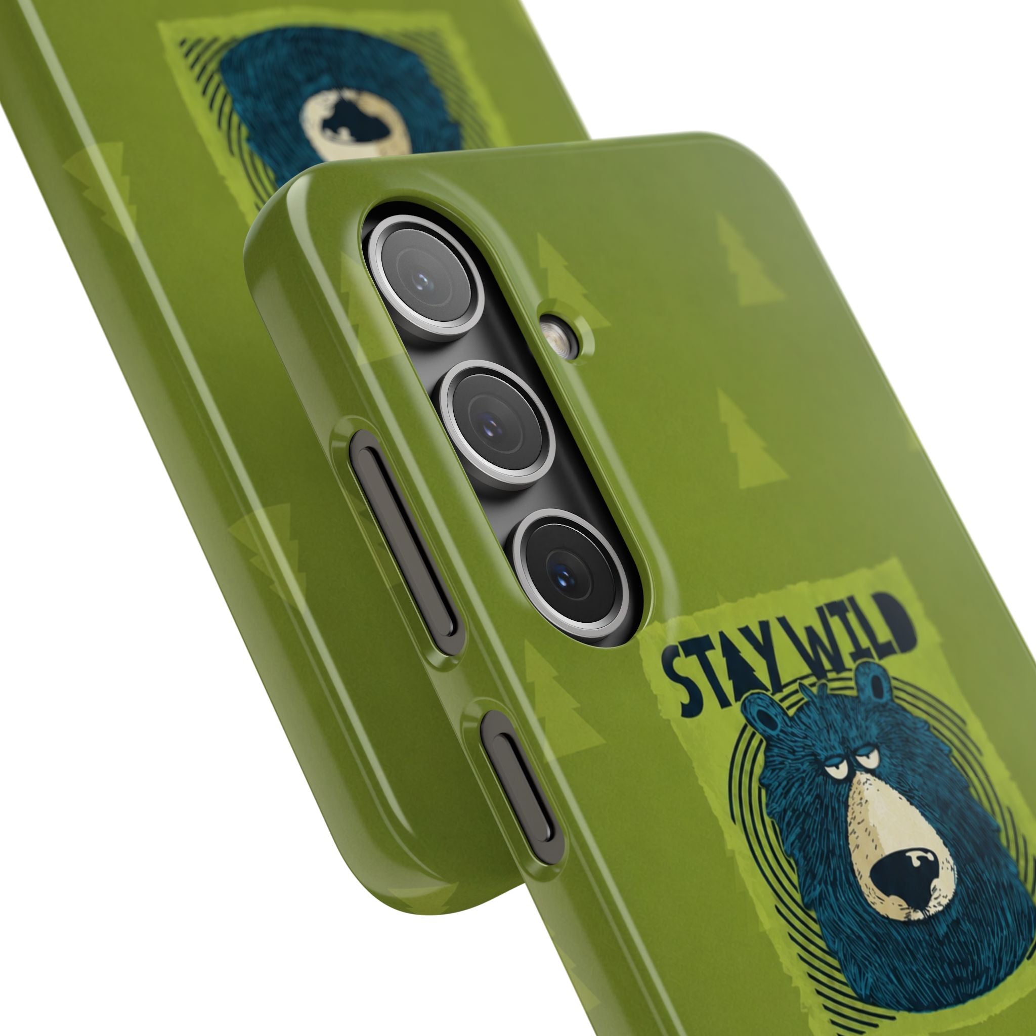 Stay Wild Bear Phone Case
