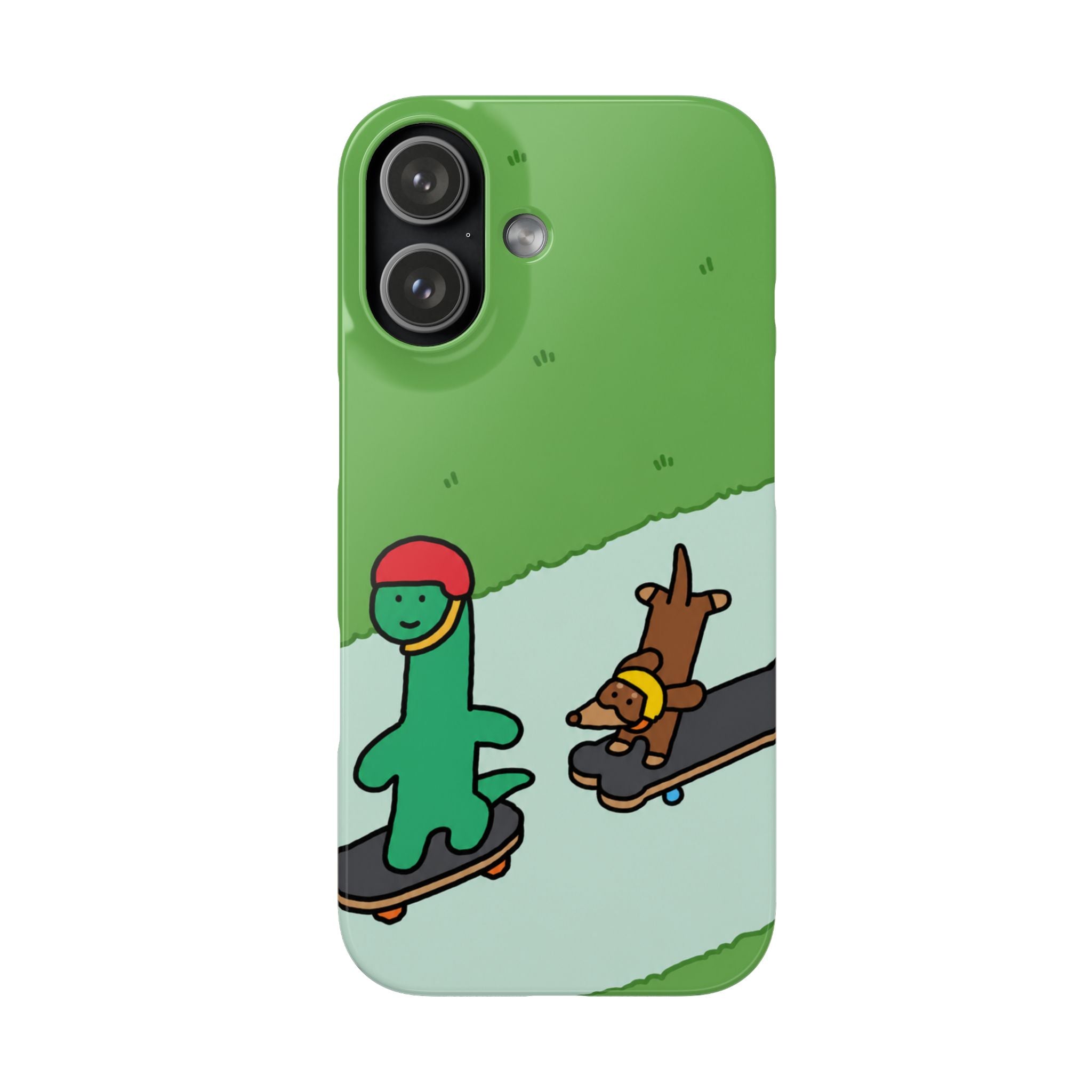 Skater Dino Phone Case