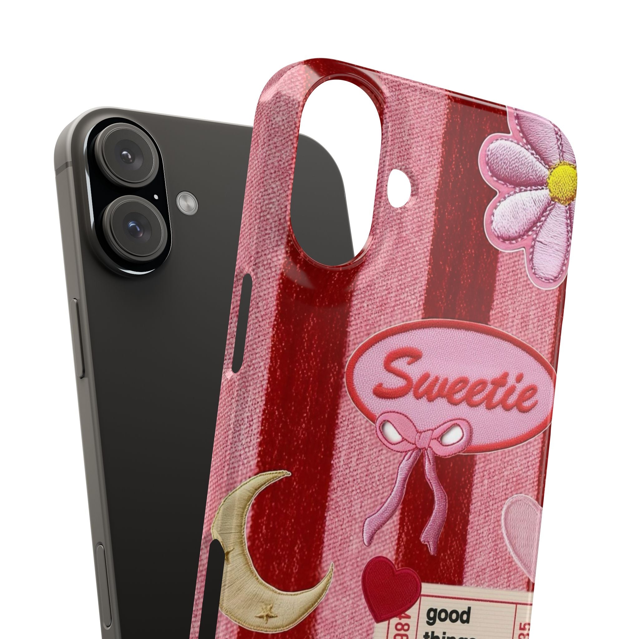 Coquette Patch Phone Case