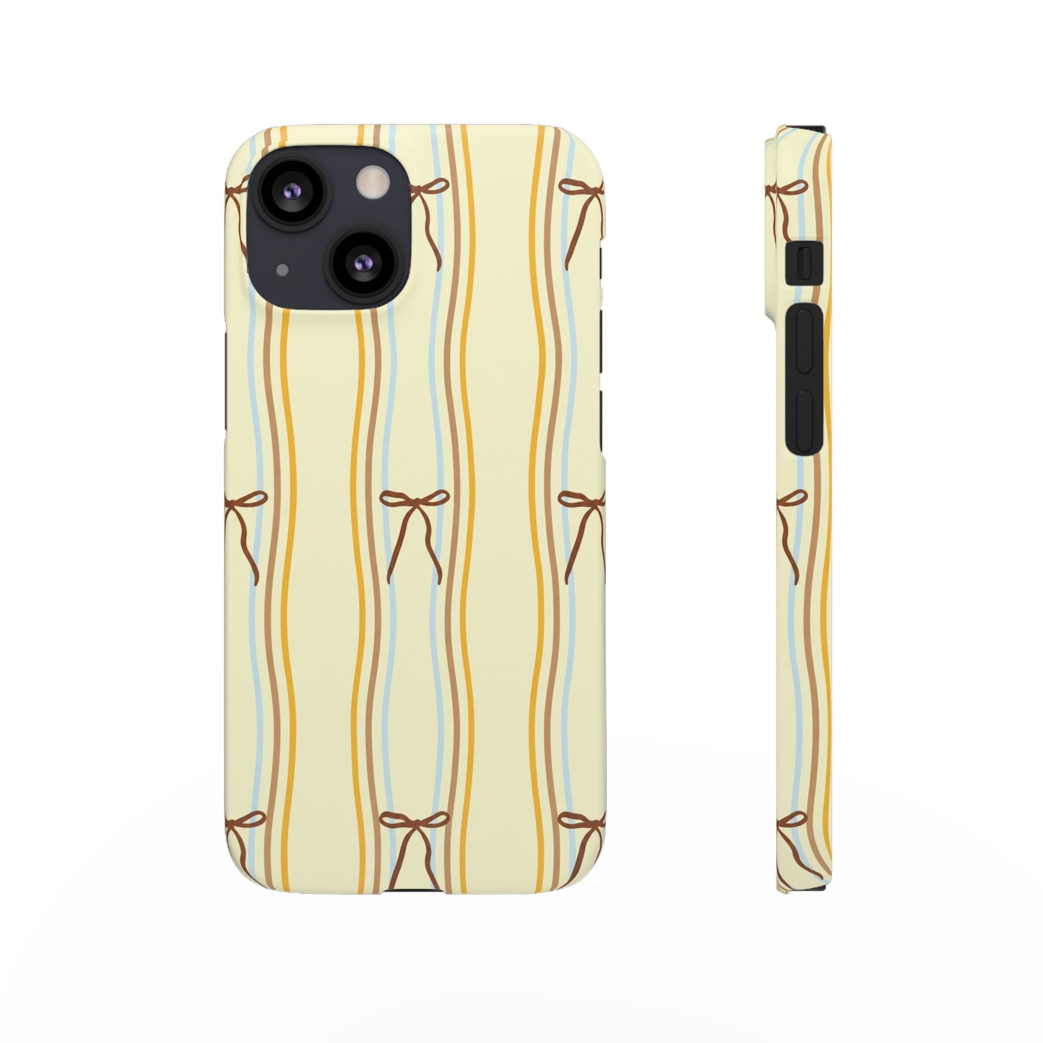 Bow Stripe Phone Case