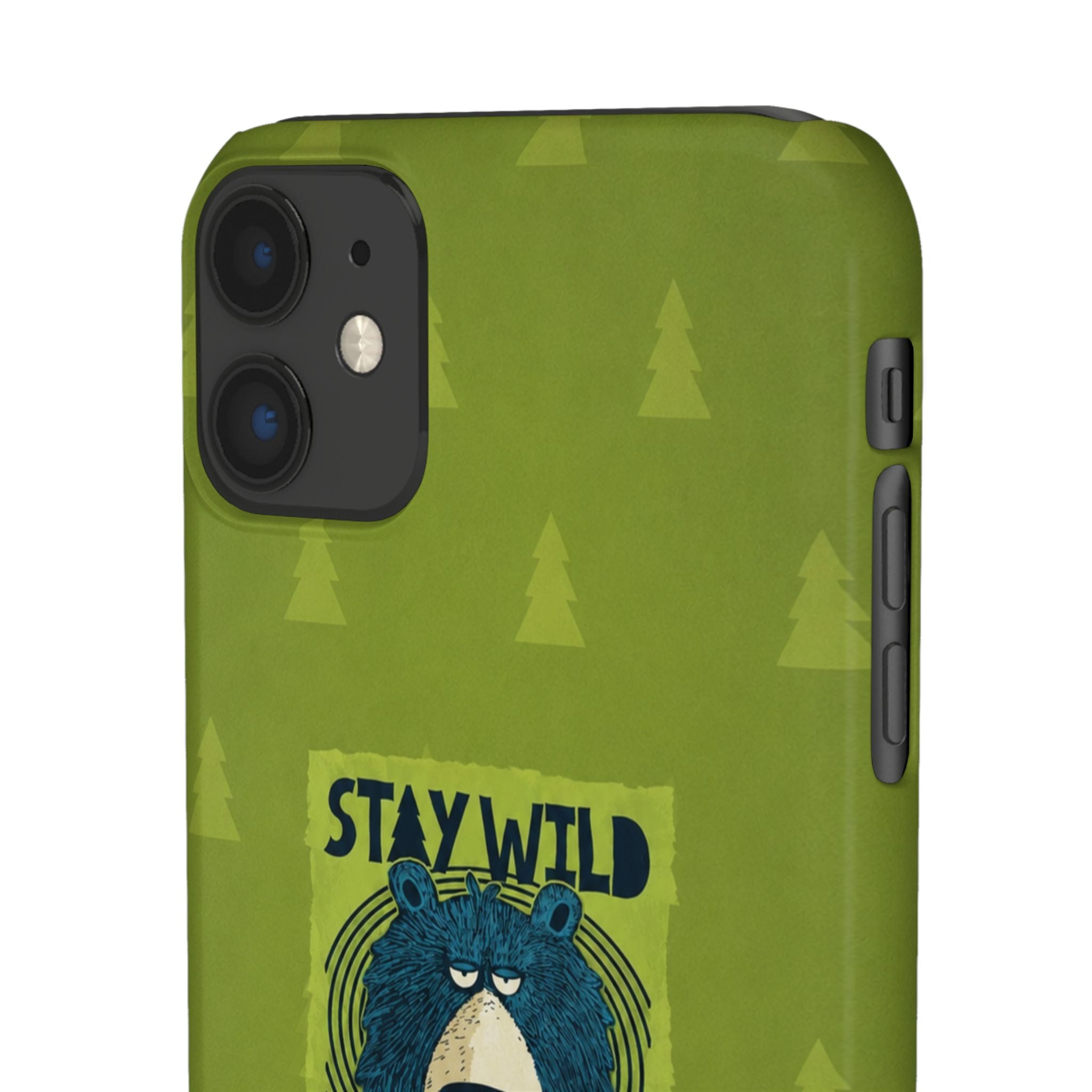 Stay Wild Bear Phone Case