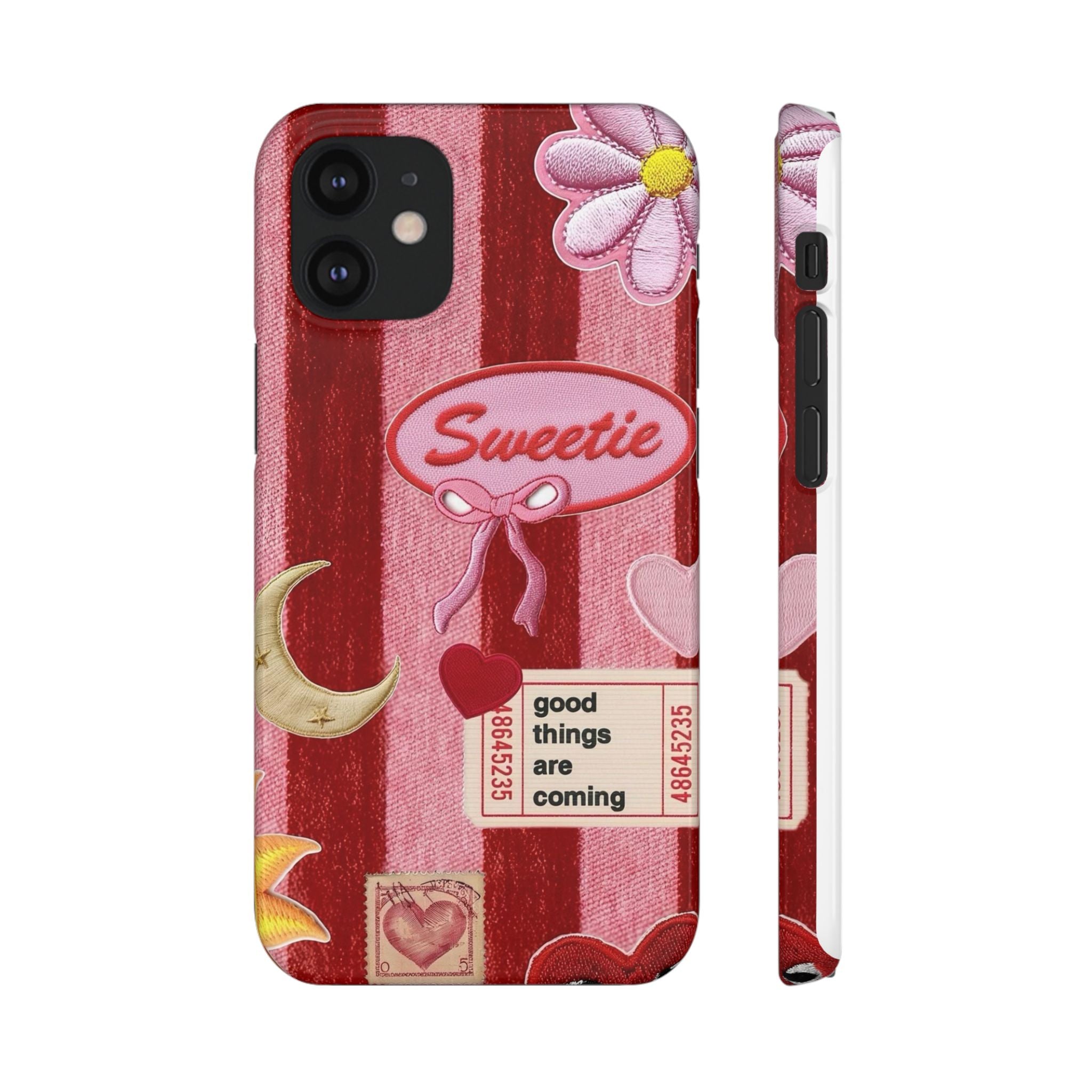 Coquette Patch Phone Case