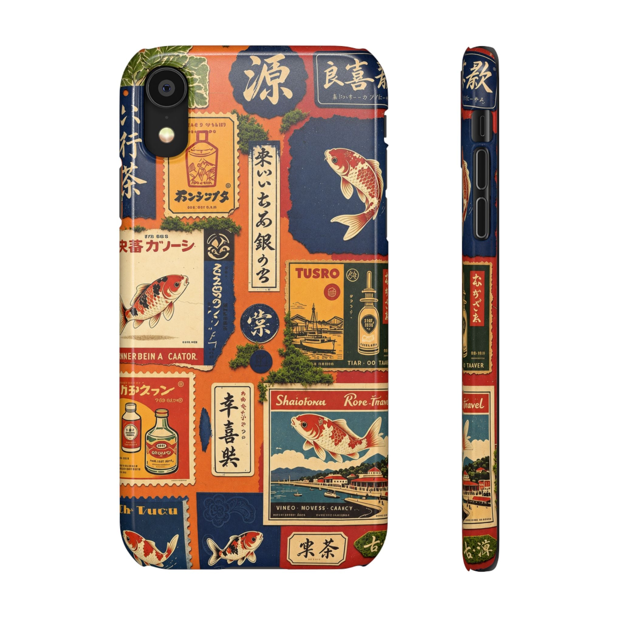 Vintage Japanese Koi Phone Case