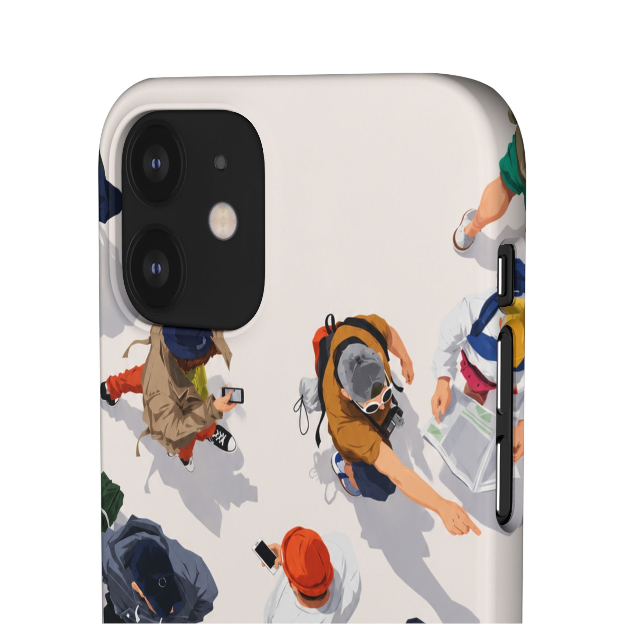 City Crowd Aesthetic Phone Case