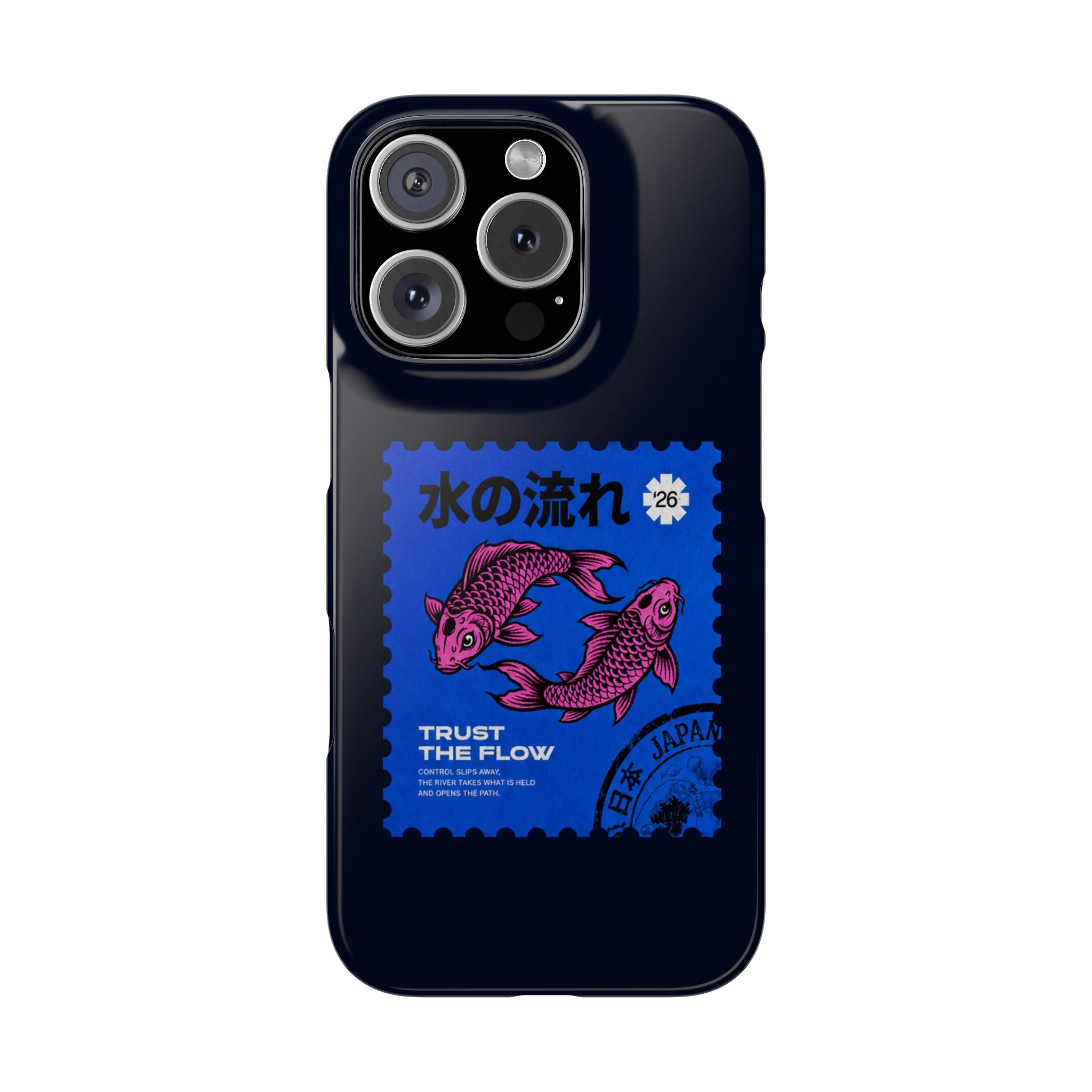Trust The Flow Koi Phone Case