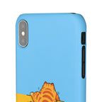 Peekaboo Orange Cat Phone Case