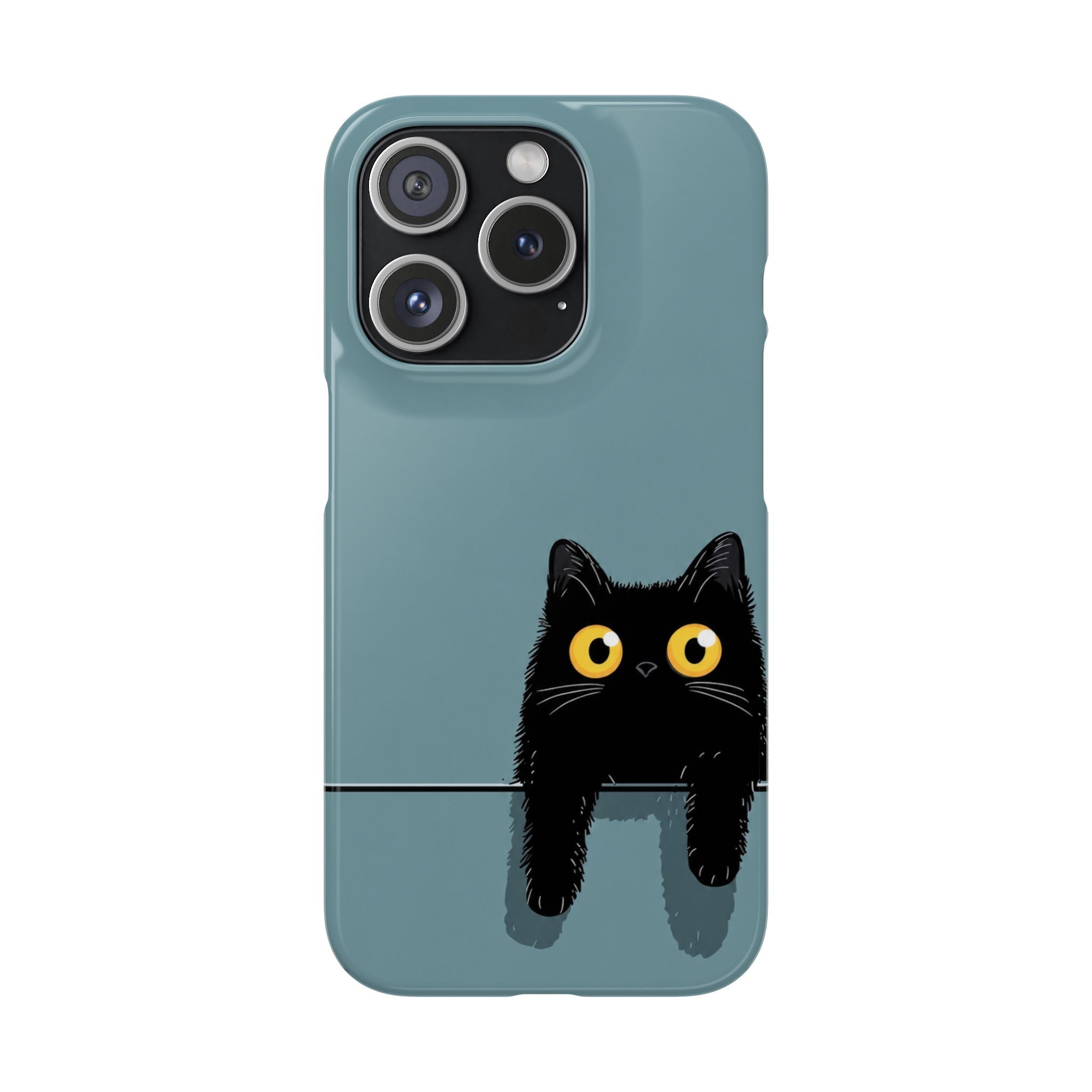 Cute Black Cat Phone Case