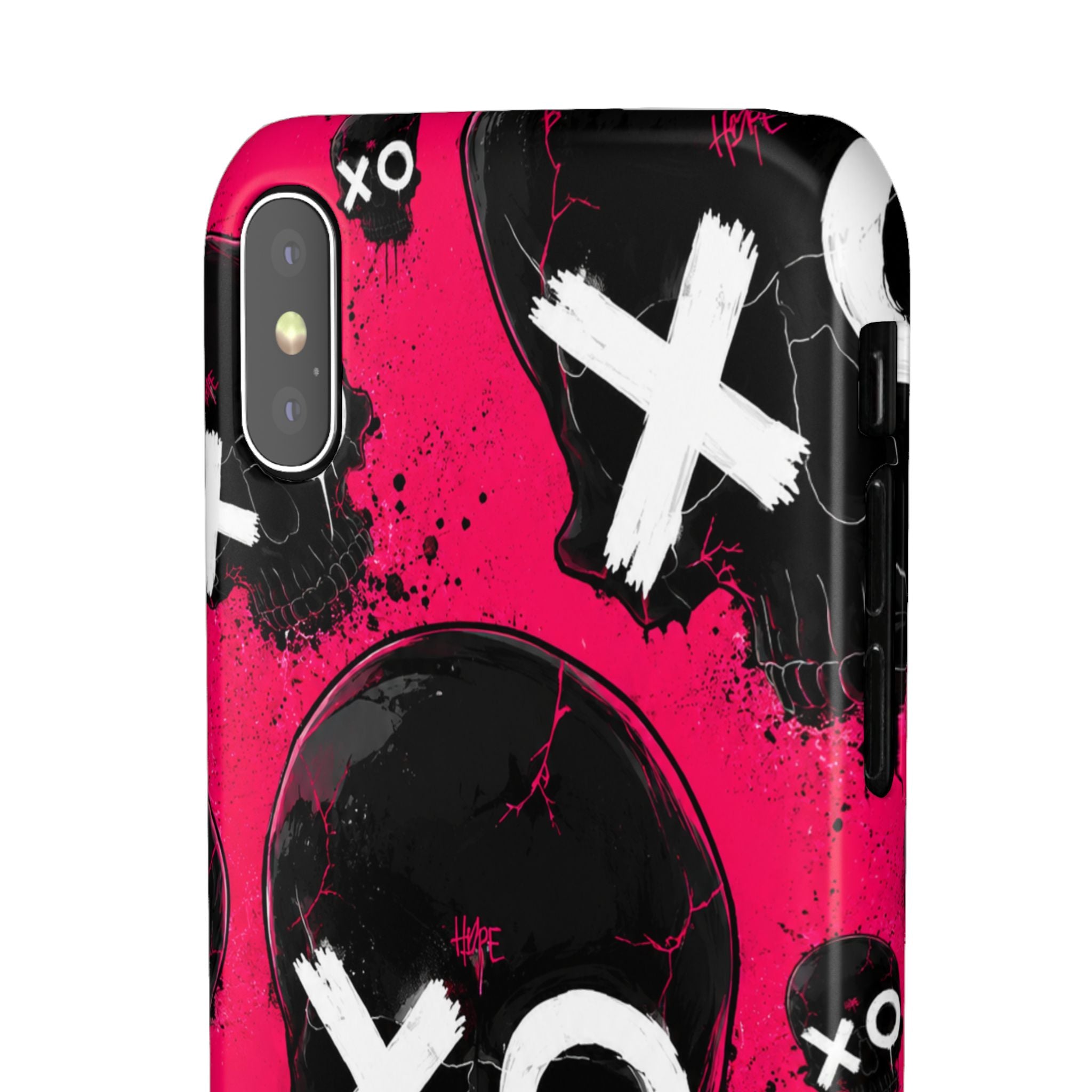XO Skull Punk Phone Case