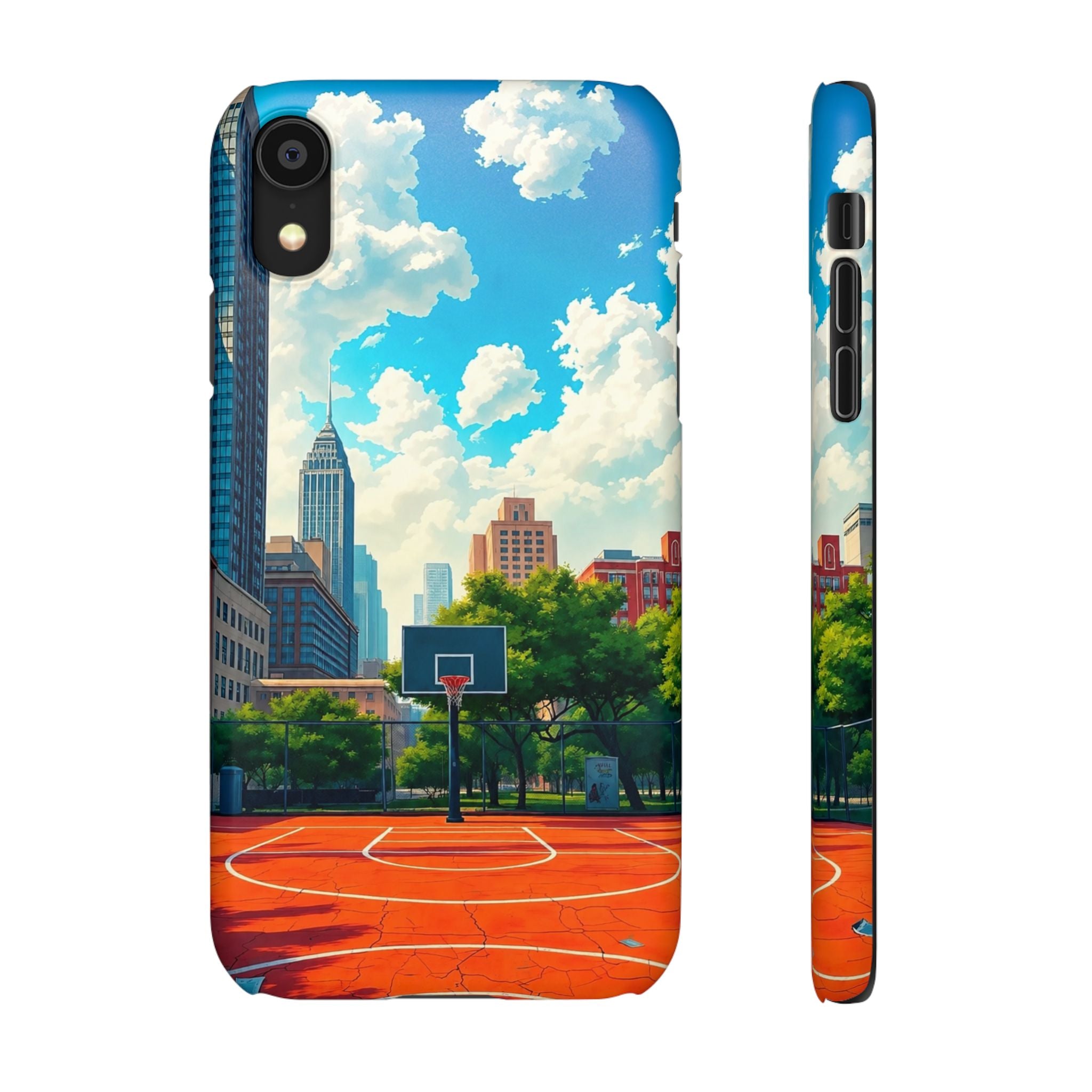 Urban Basketball Court Phone Case