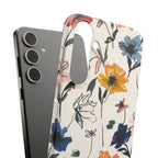 Wildflower Sketch Phone Case