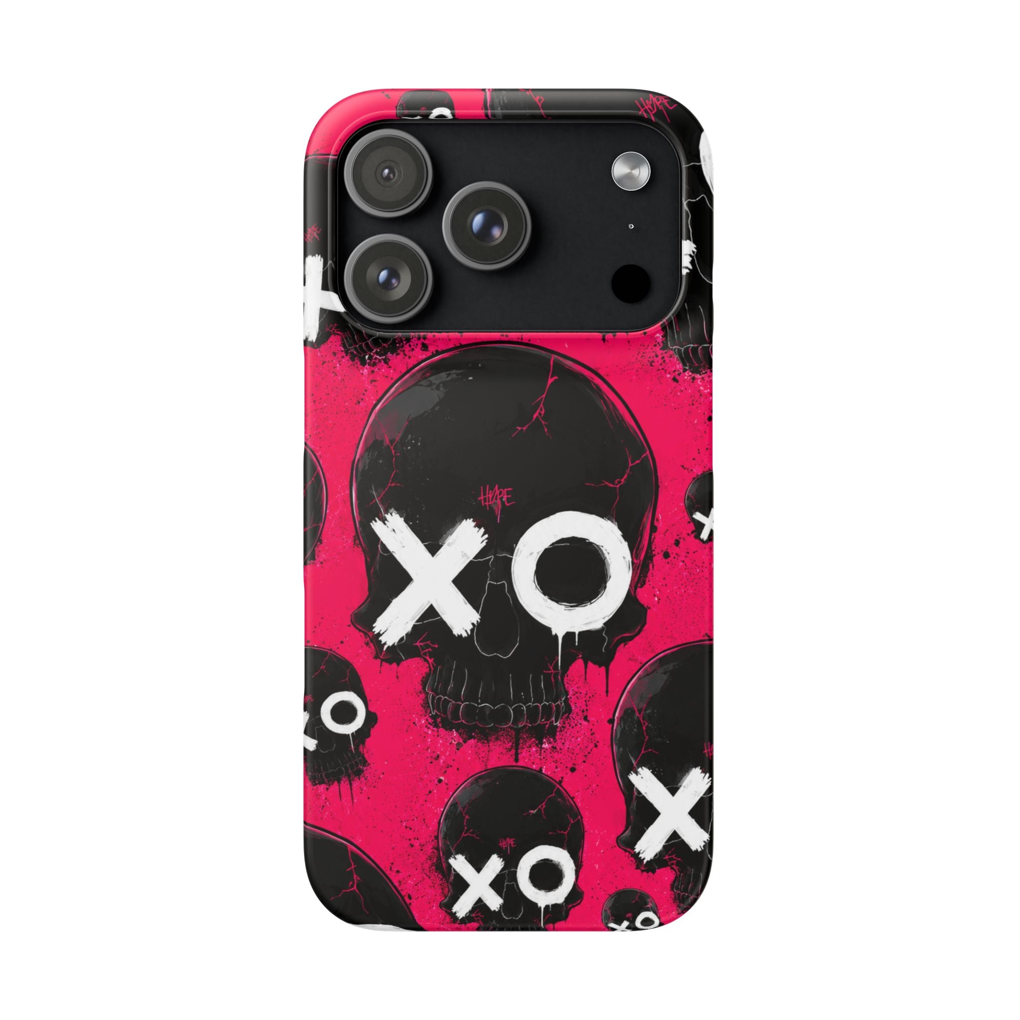 XO Skull Punk Phone Case