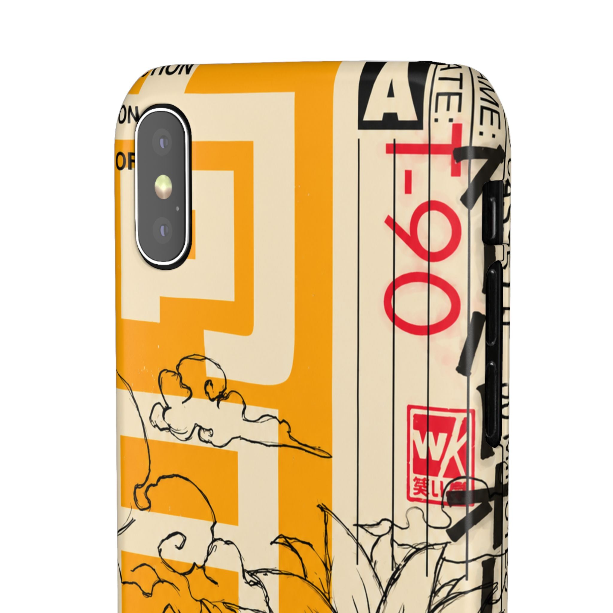 Retro Cassette Floral Phone Case