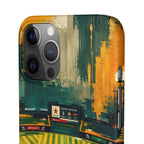 Abstract Baseball Stadium Phone Case