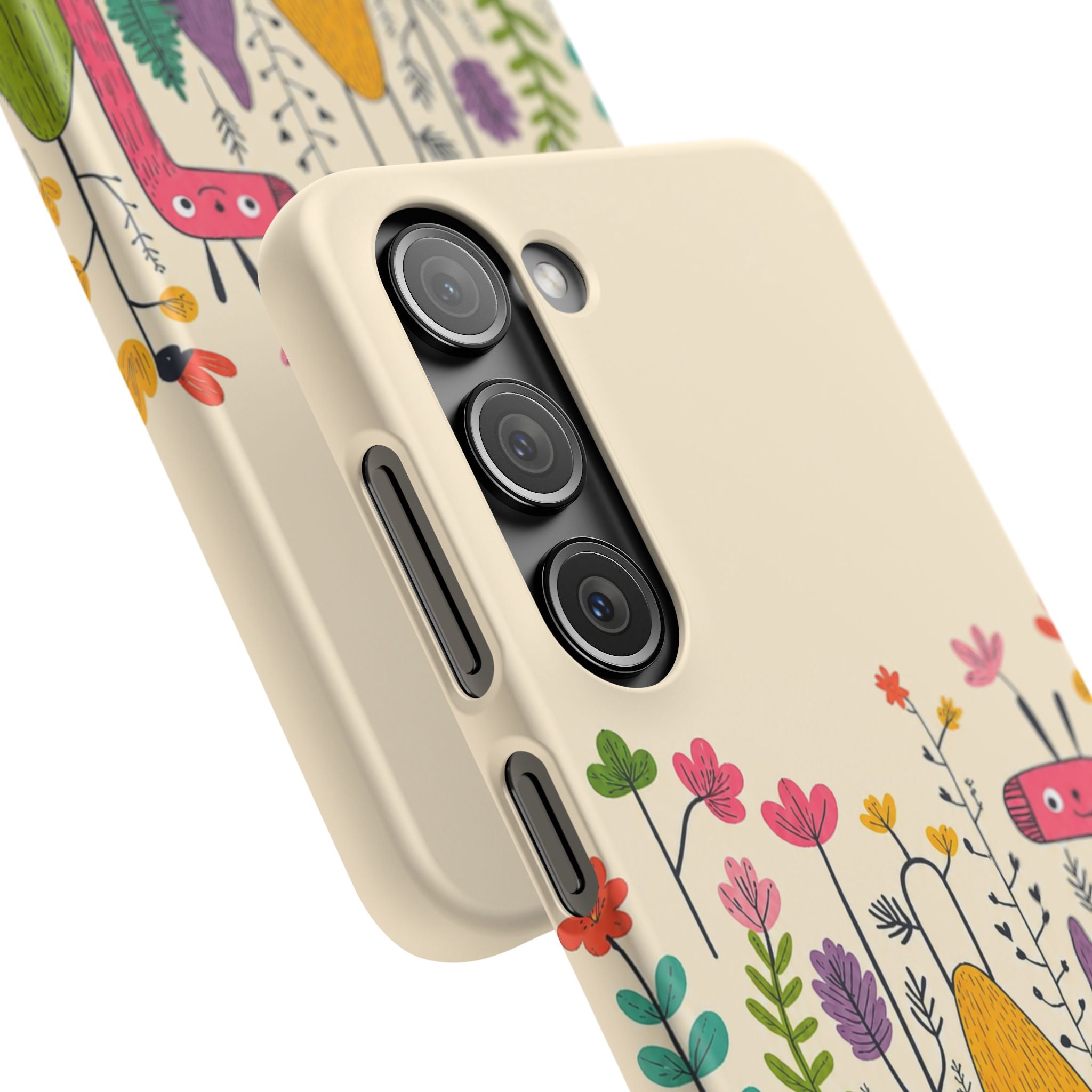Cute Monster Garden Phone Case