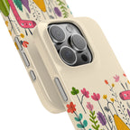 Cute Monster Garden Phone Case