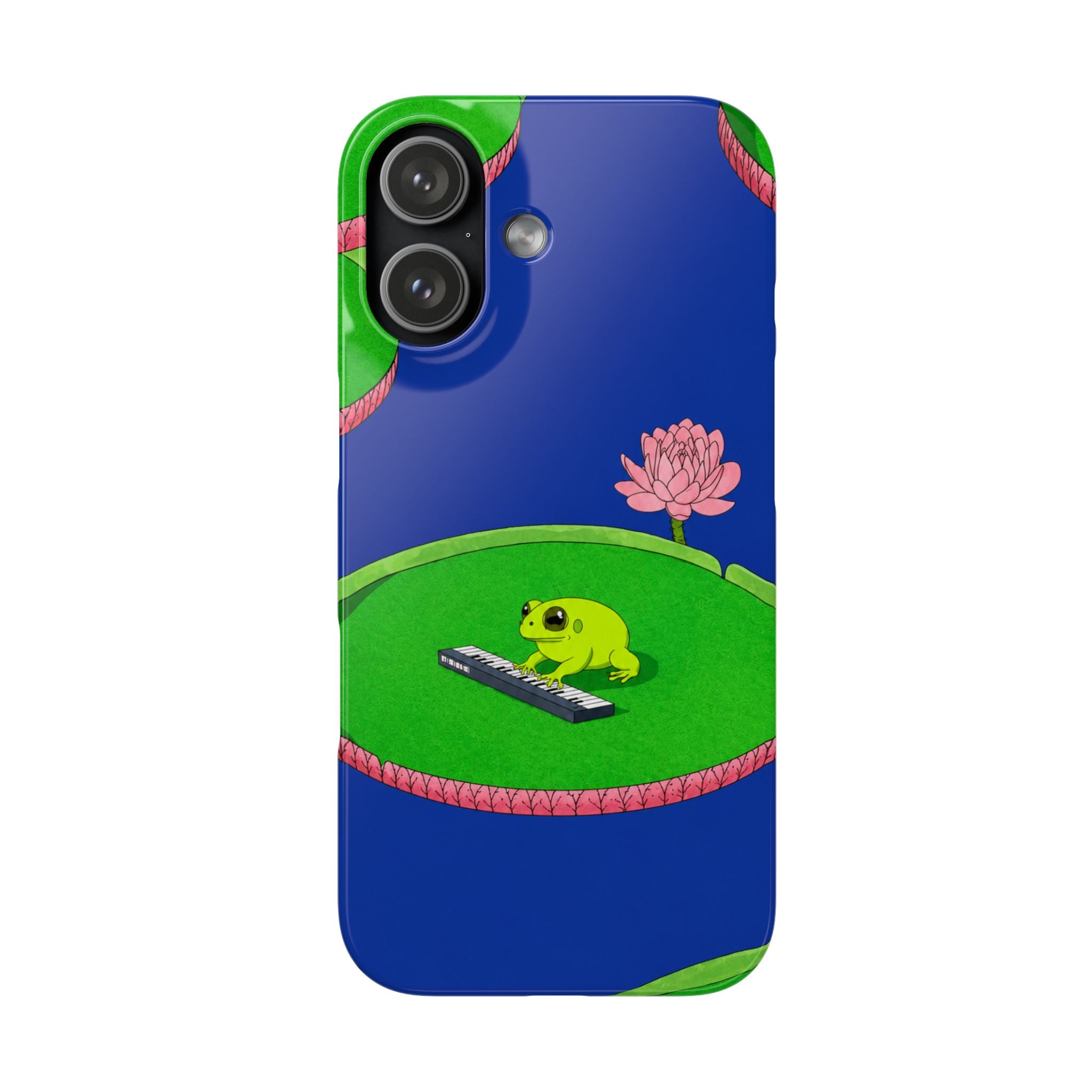 Frog Piano Phone Case