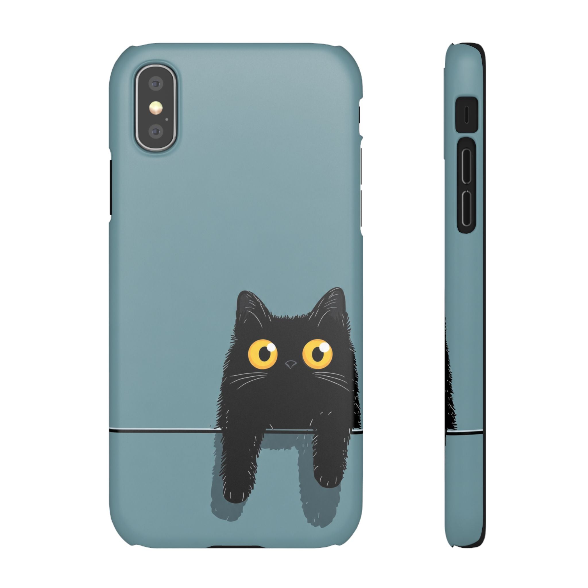 Cute Black Cat Phone Case