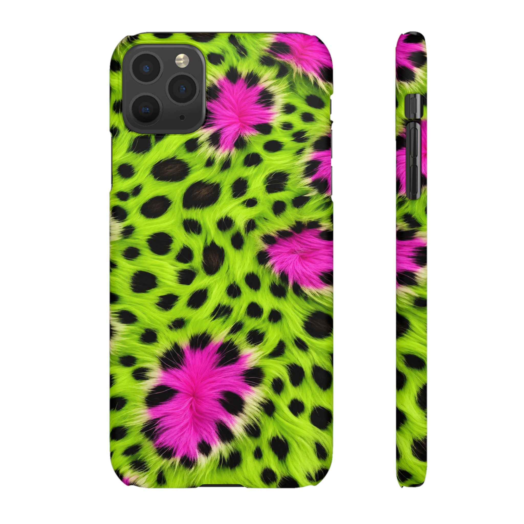 Neon Leopard Phone Case