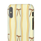 Bow Stripe Phone Case
