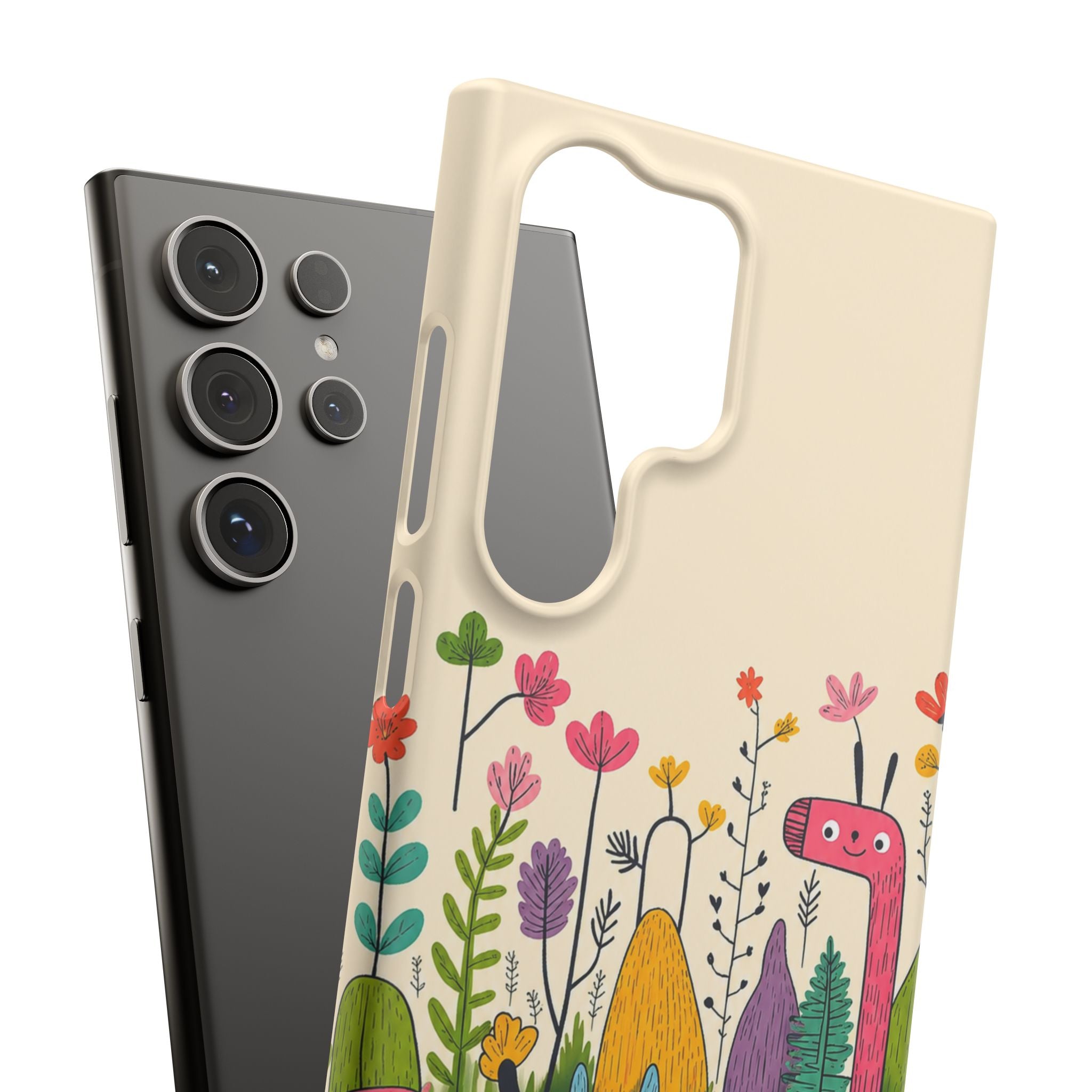 Cute Monster Garden Phone Case