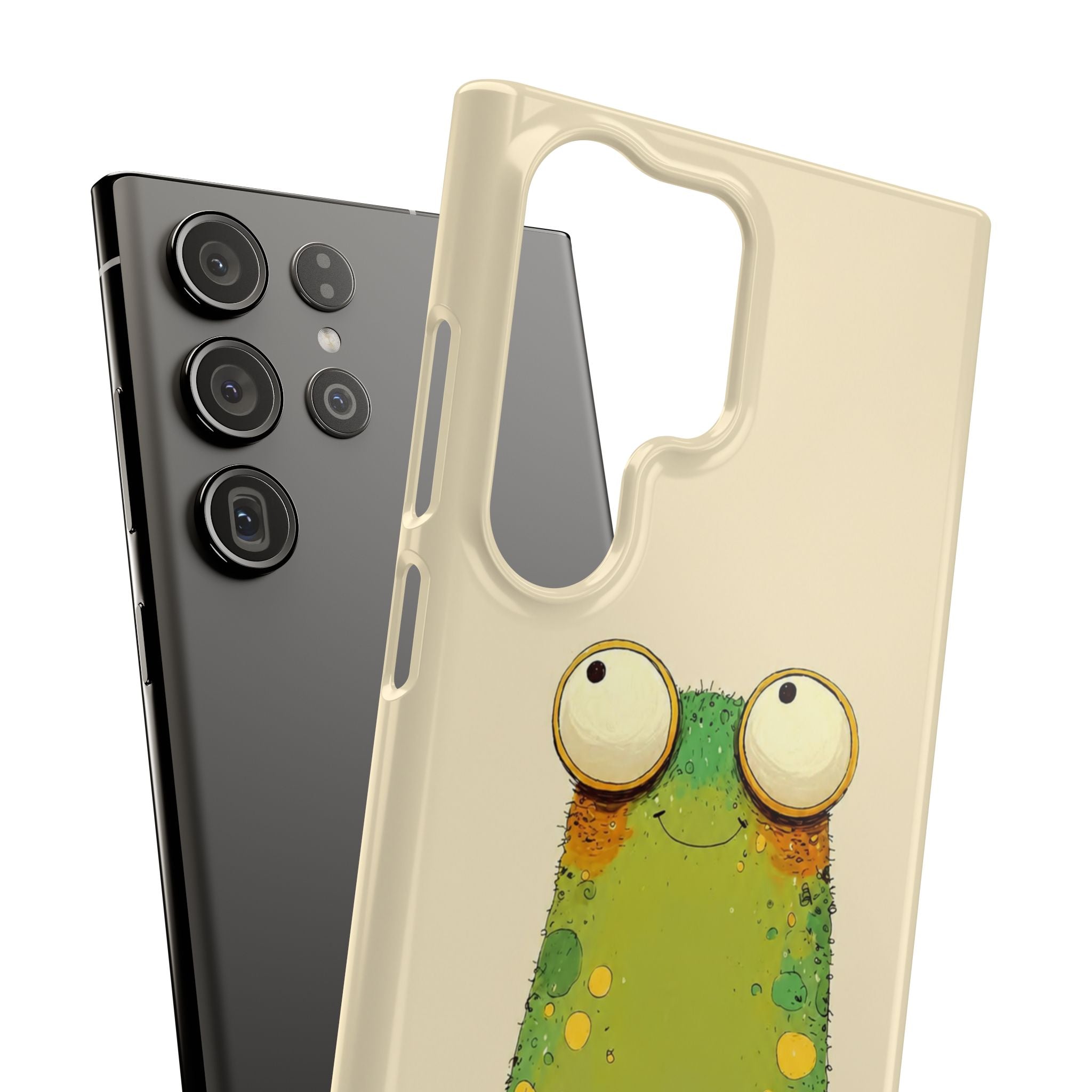 Cute Big Eyes Frog Phone Case