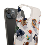 City Crowd Aesthetic Phone Case