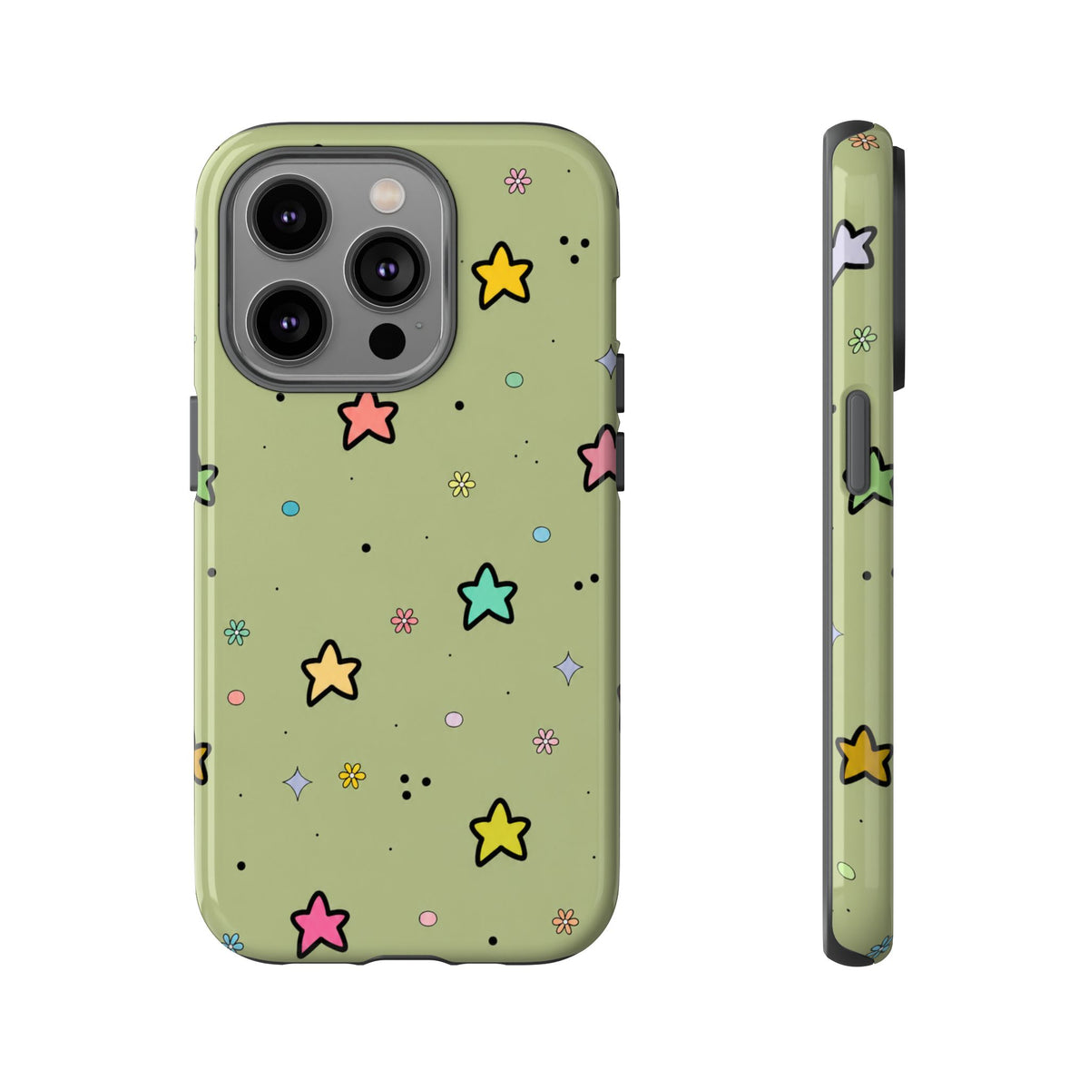 Cosmic Star Doodle Phone Case