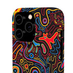Neon Maze Phone Case