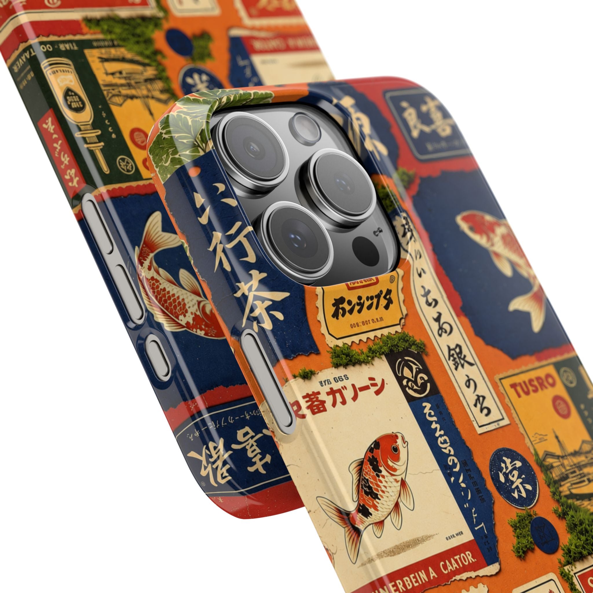 Vintage Japanese Koi Phone Case