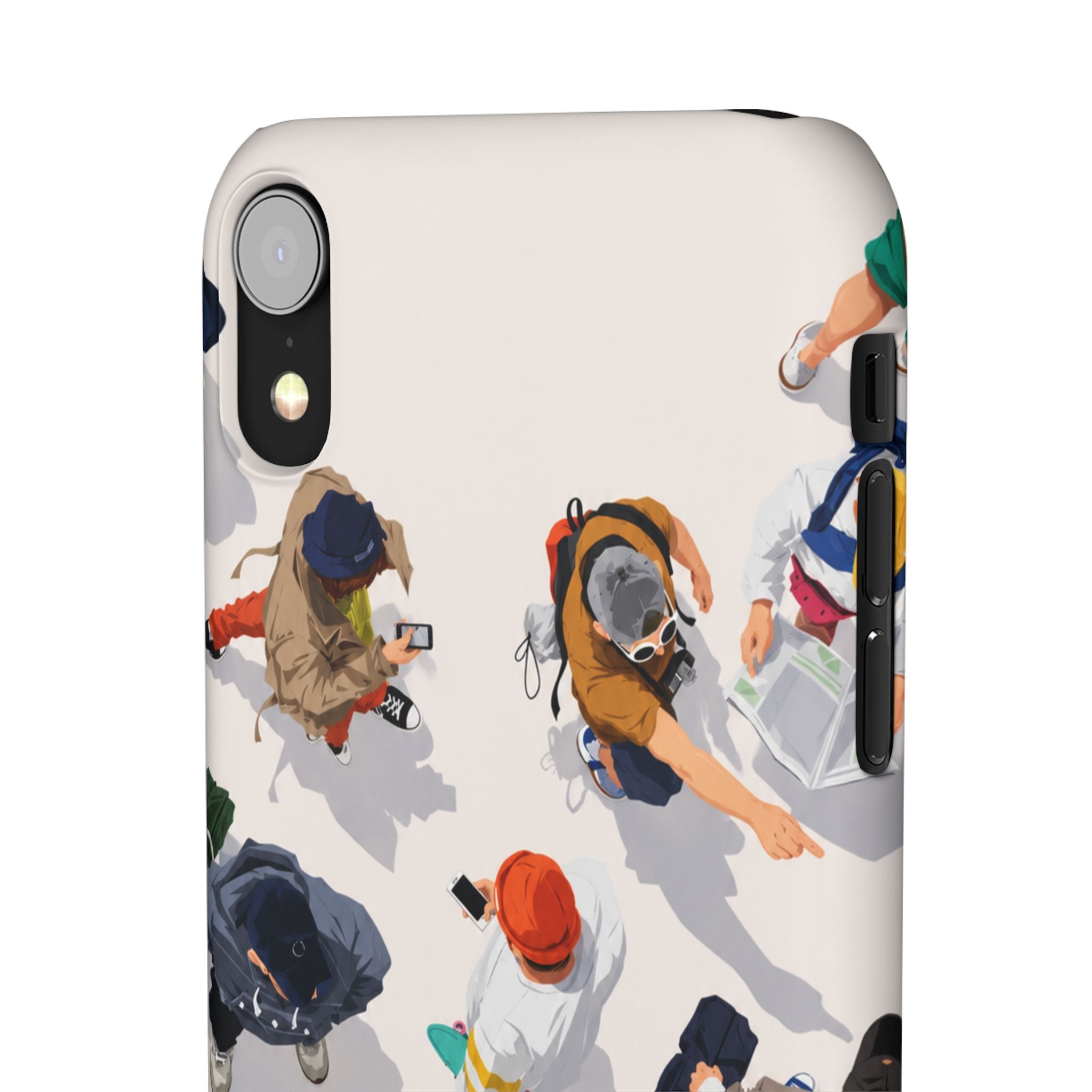 City Crowd Aesthetic Phone Case