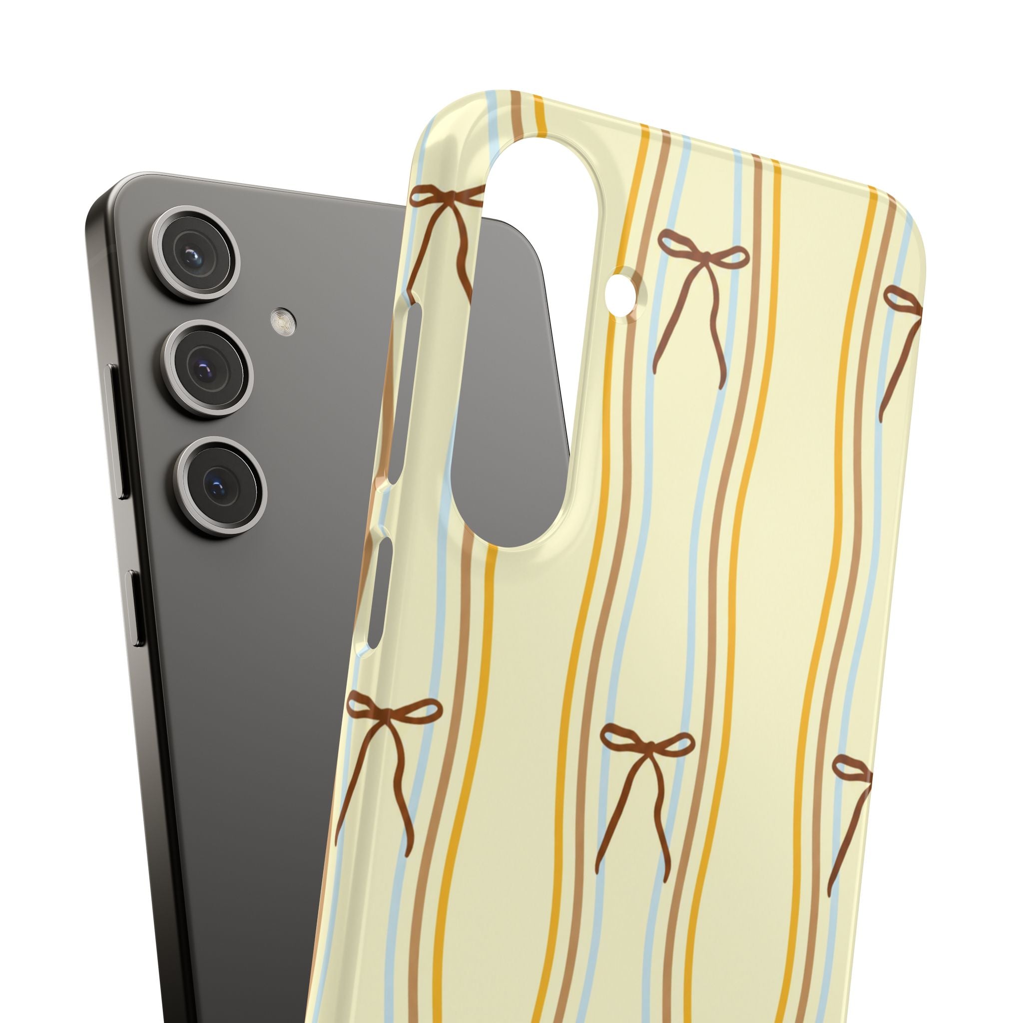 Bow Stripe Phone Case