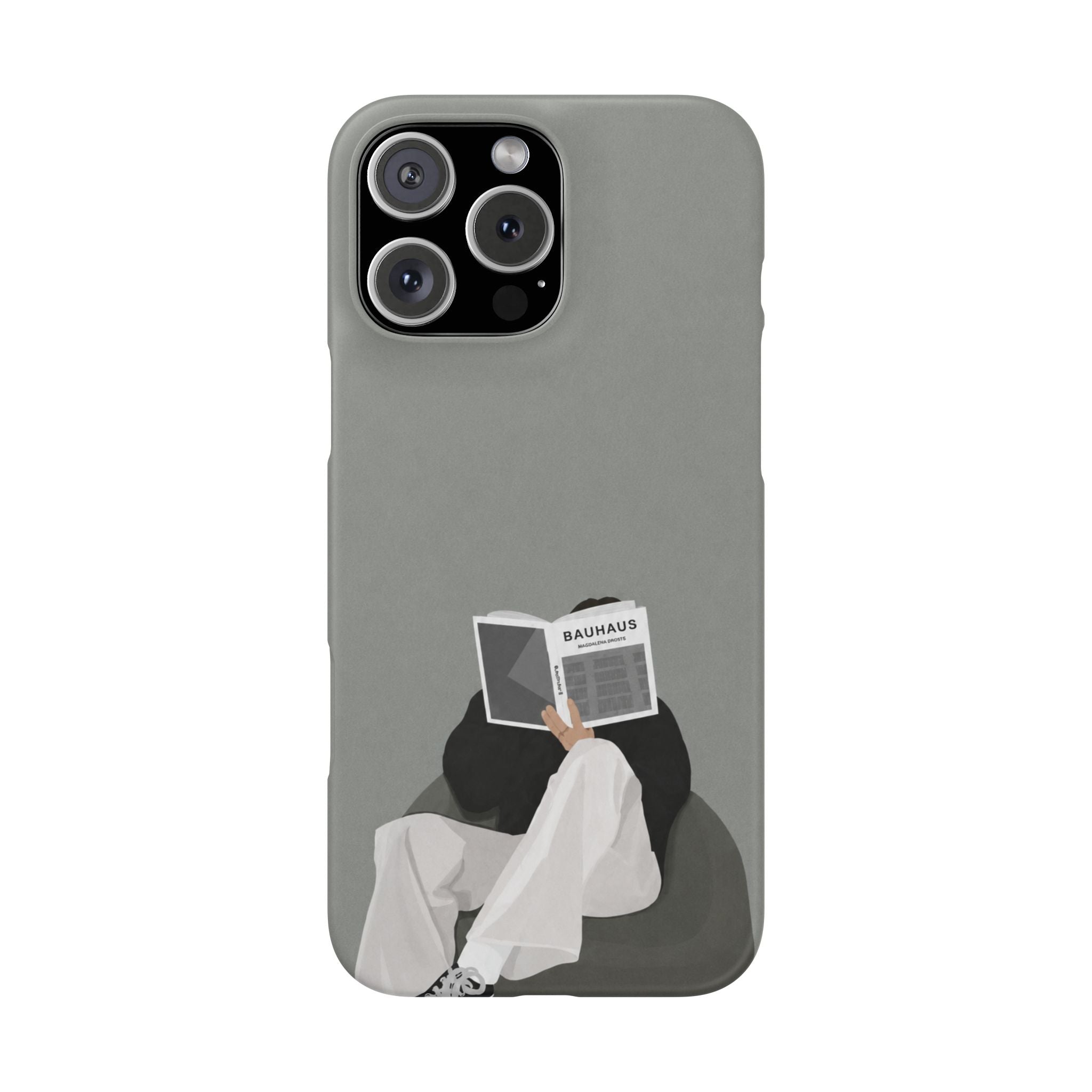 Quiet Pages – Minimalist Aesthetic Phone Case