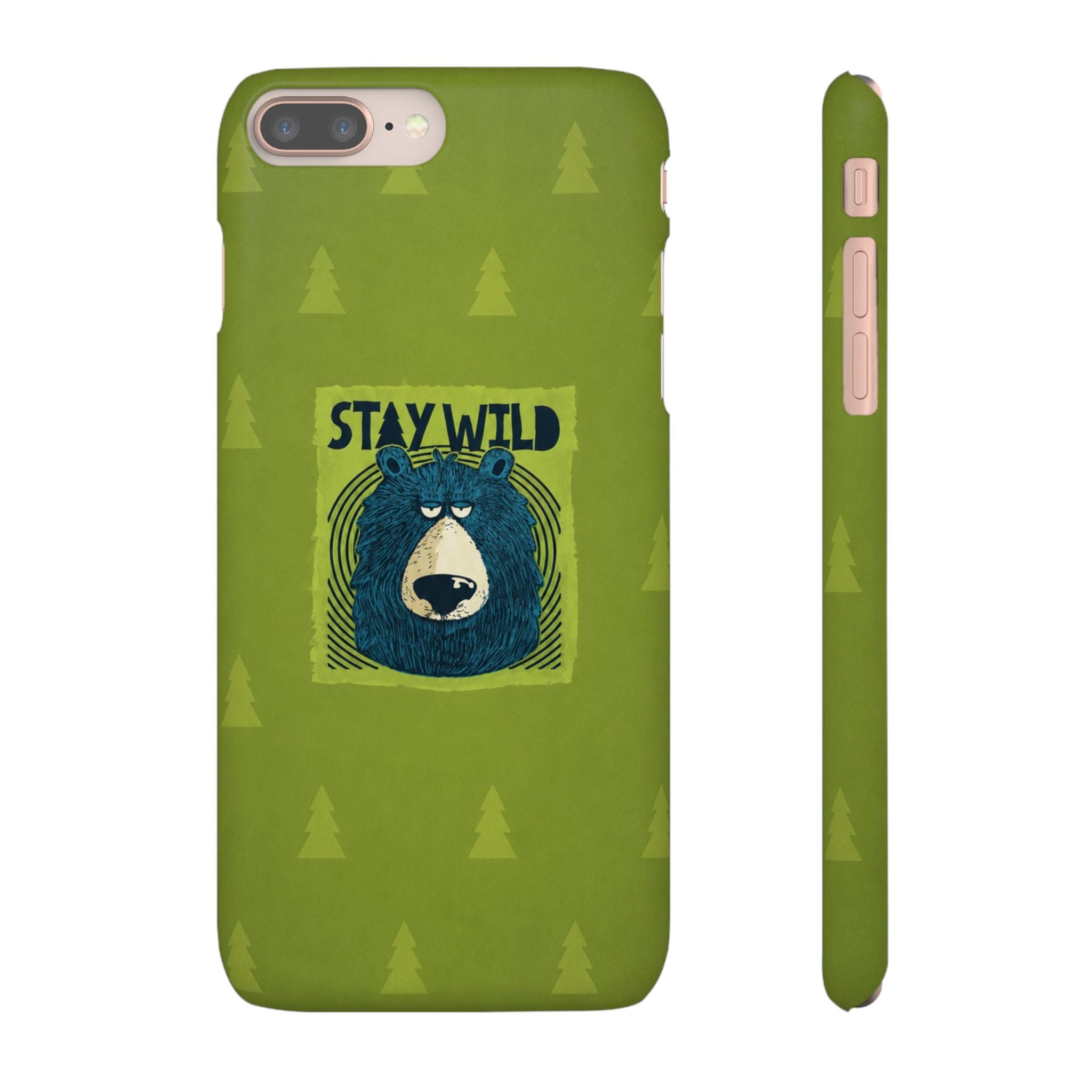 Stay Wild Bear Phone Case