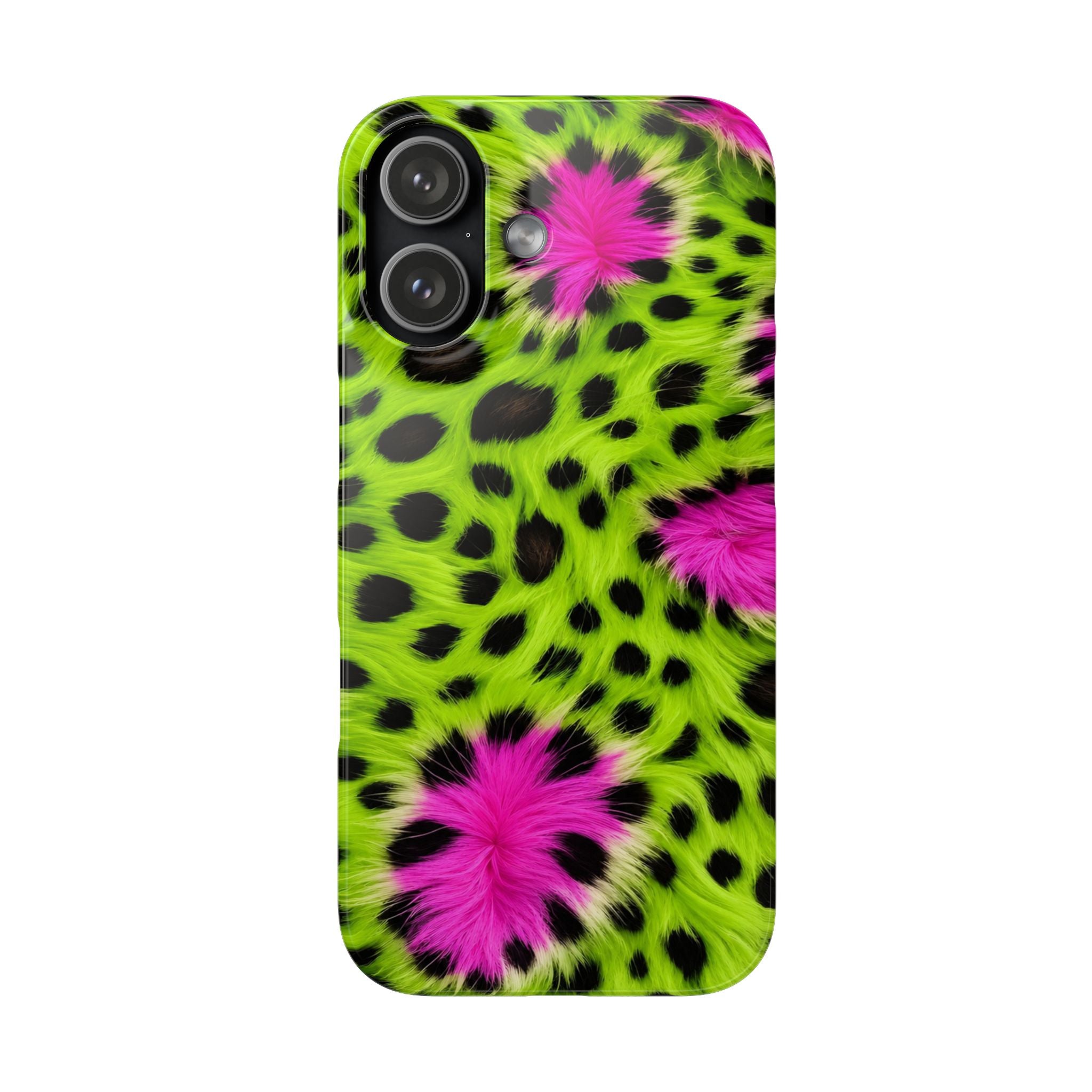 Neon Leopard Phone Case