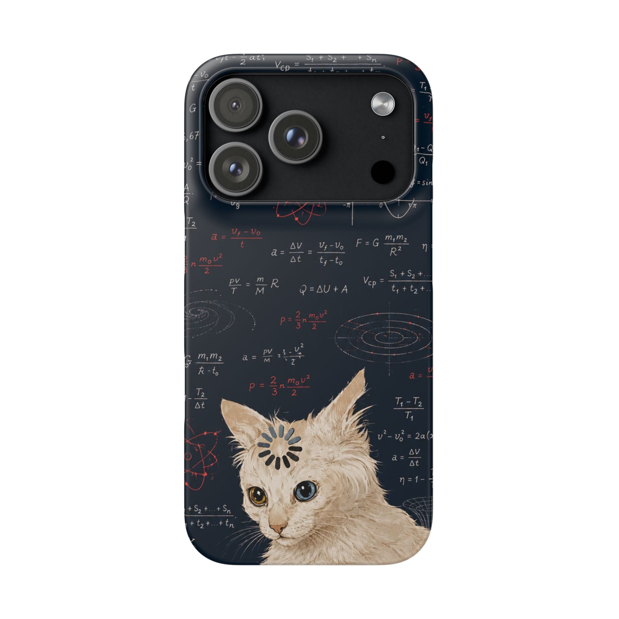 Quantum Kitty Physics Phone Case