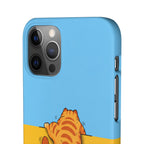 Peekaboo Orange Cat Phone Case