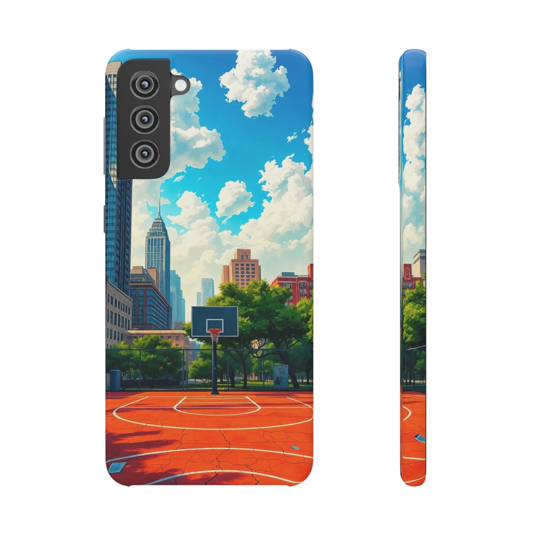 Urban Basketball Court Phone Case
