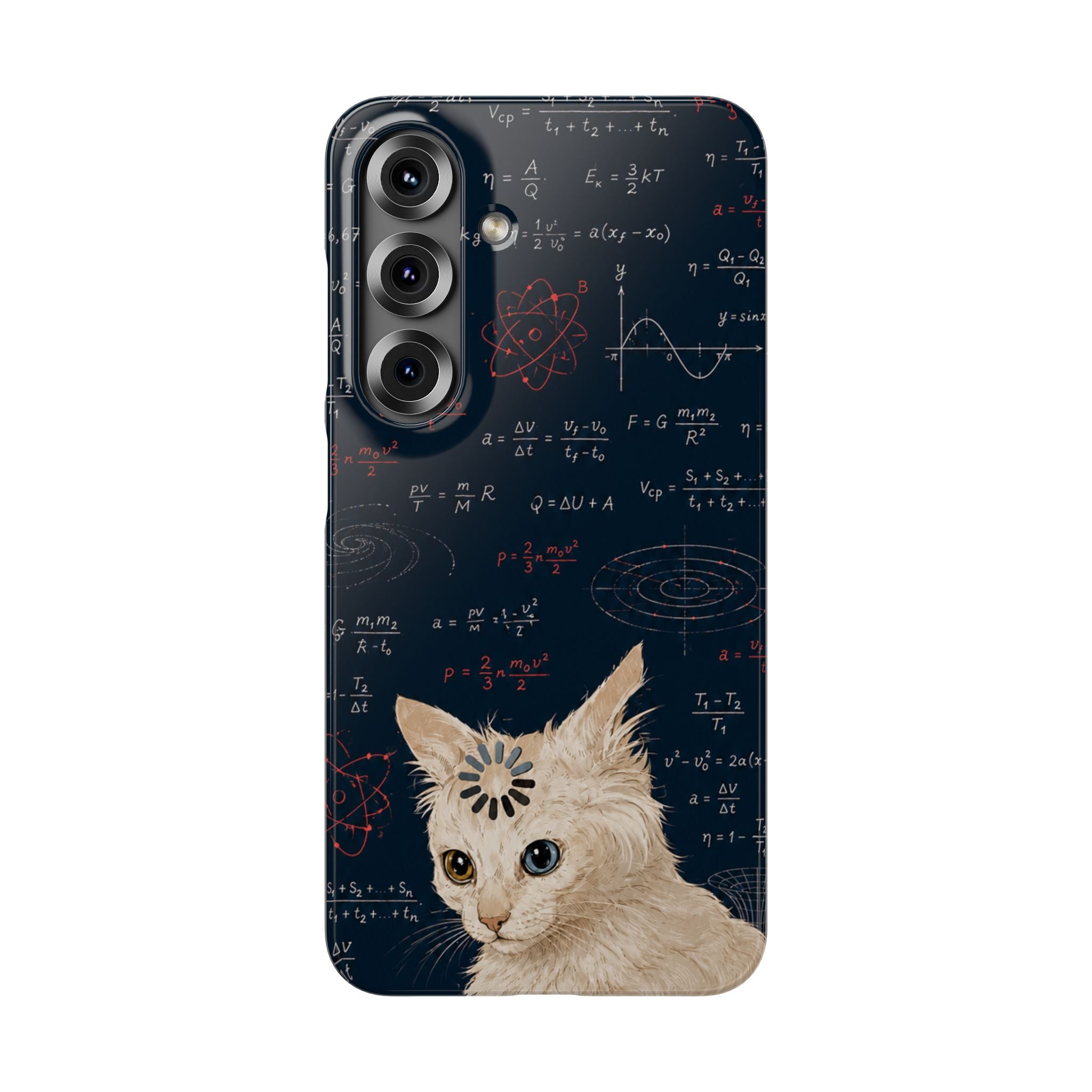 Quantum Kitty Physics Phone Case