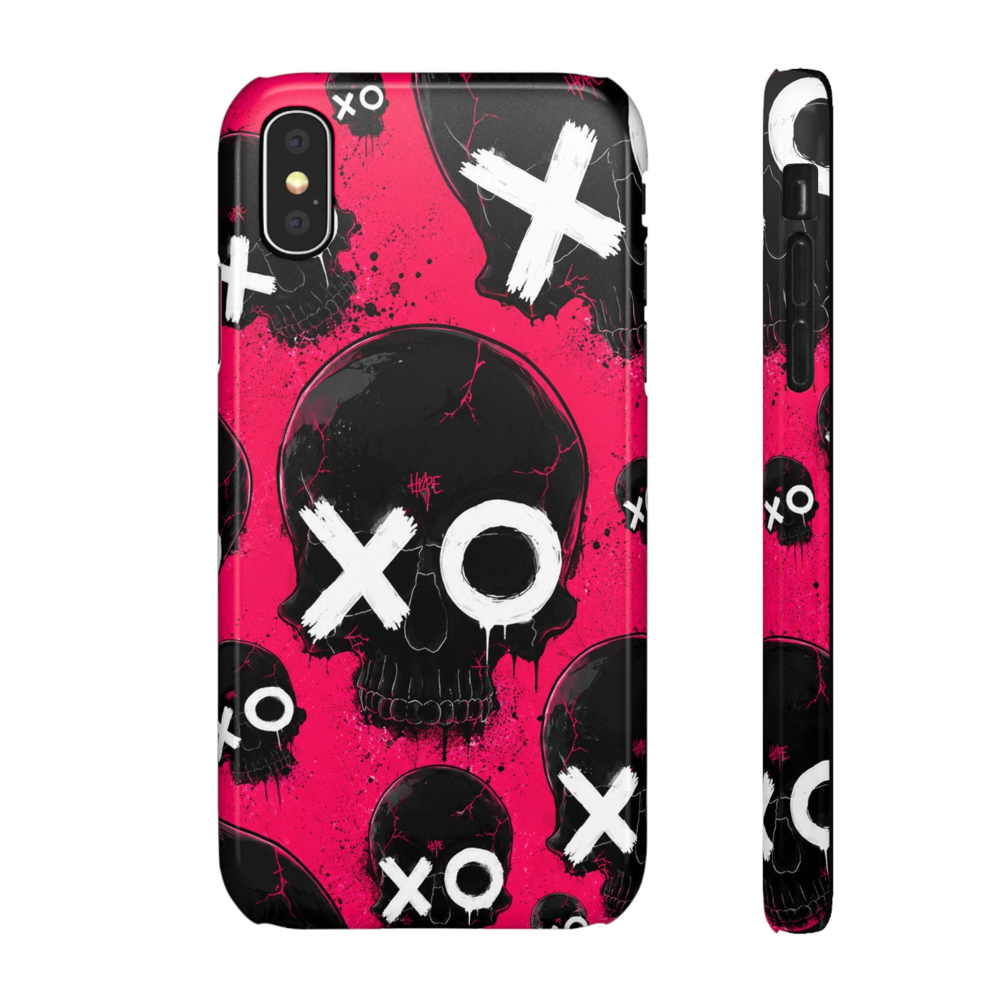 XO Skull Punk Phone Case