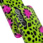 Neon Leopard Phone Case