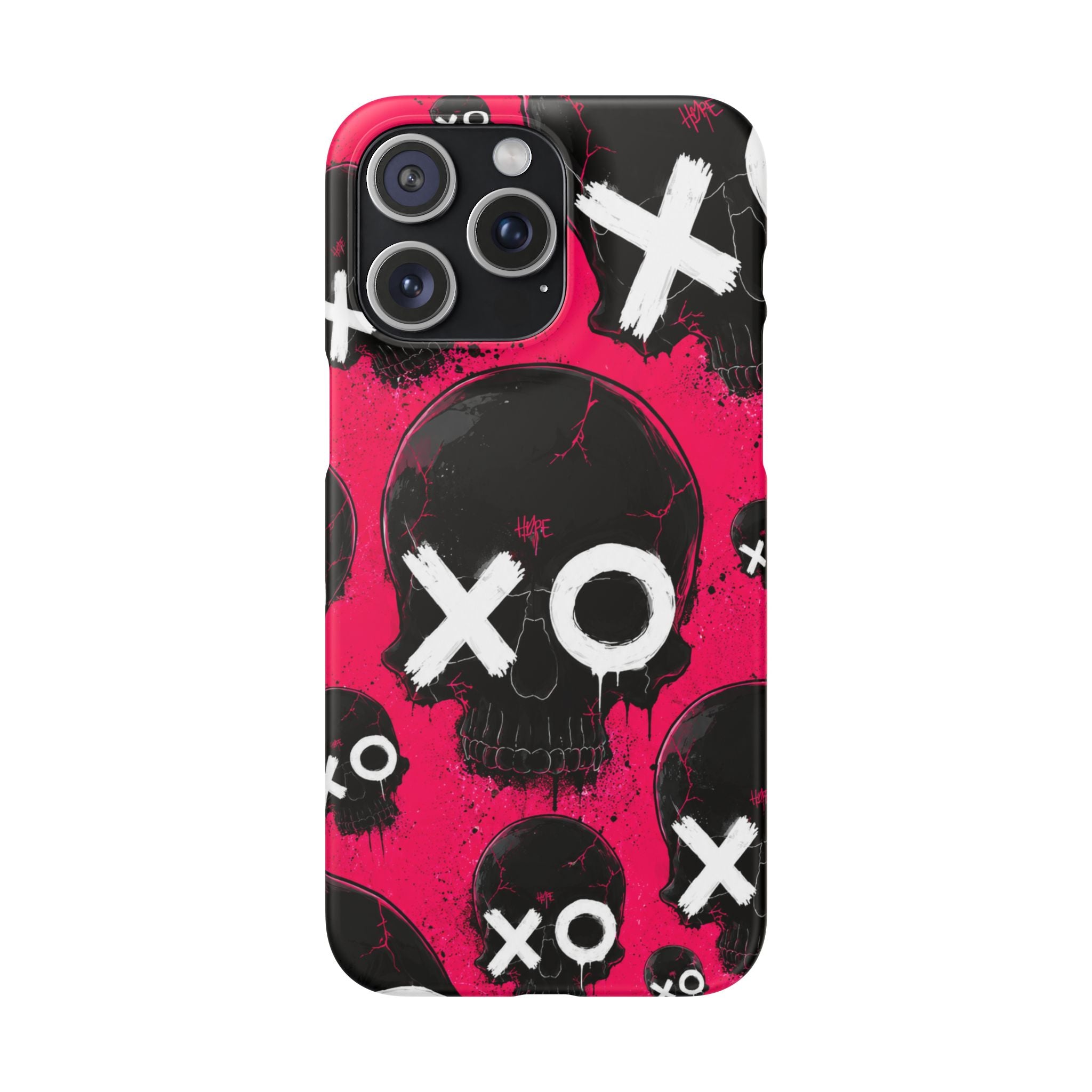 XO Skull Punk Phone Case