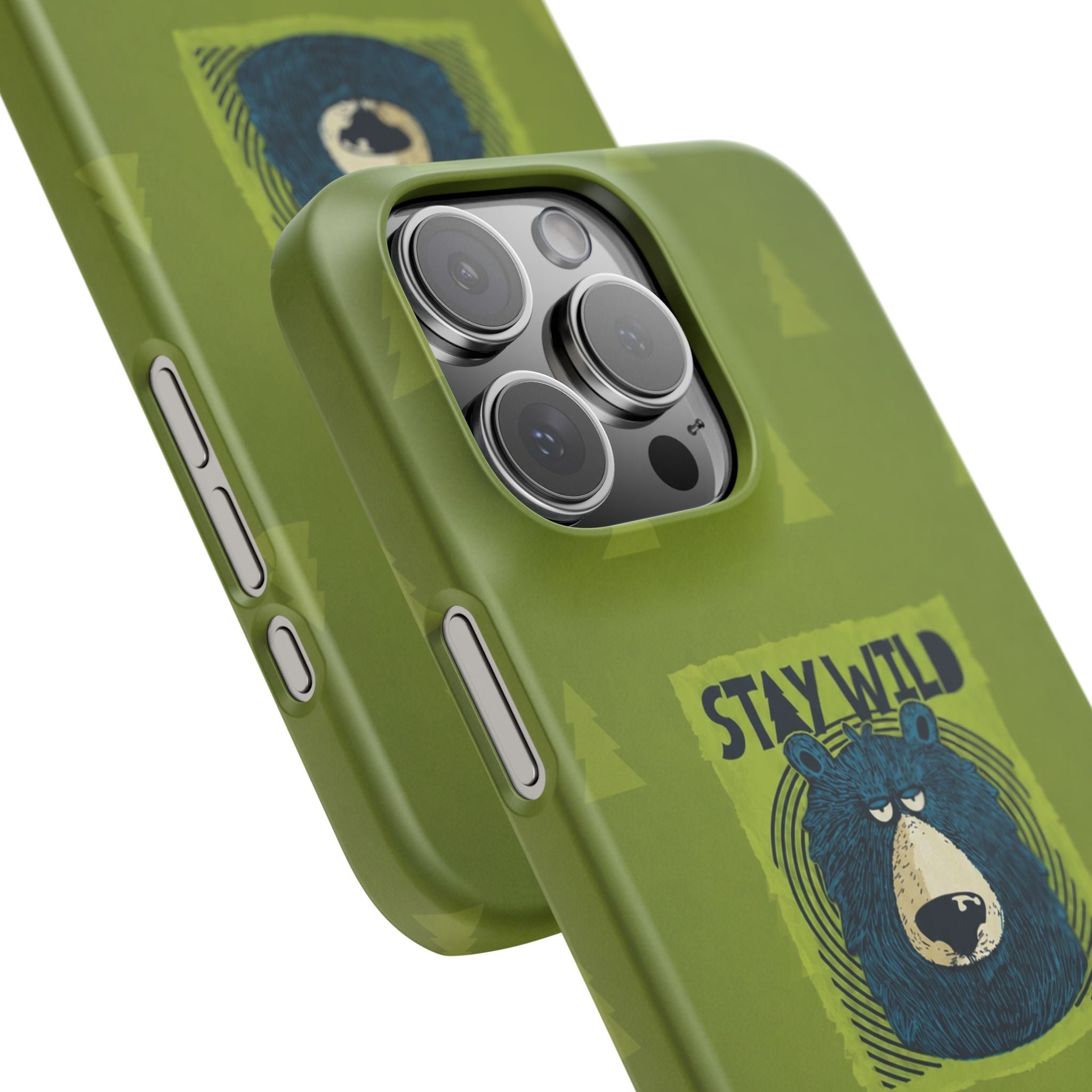 Stay Wild Bear Phone Case