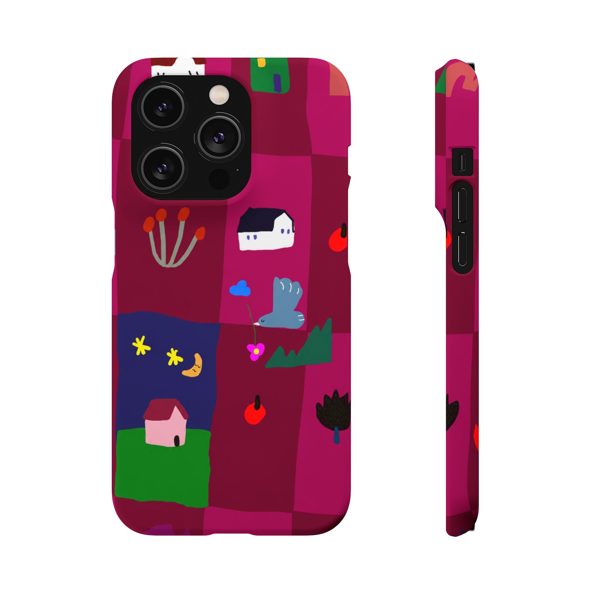 Whimsical Village Phone Case