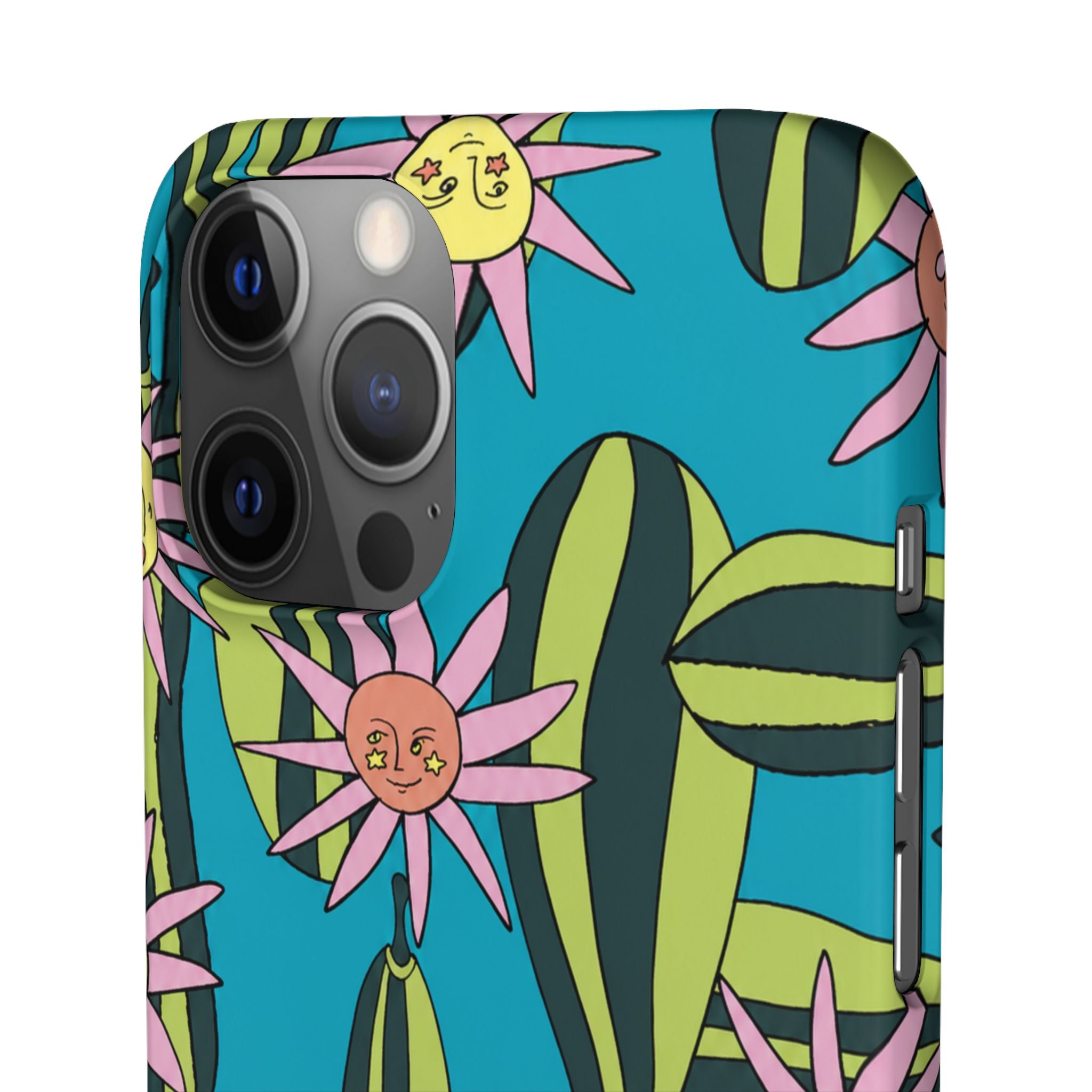 Whimsical Floral Garden Phone Case
