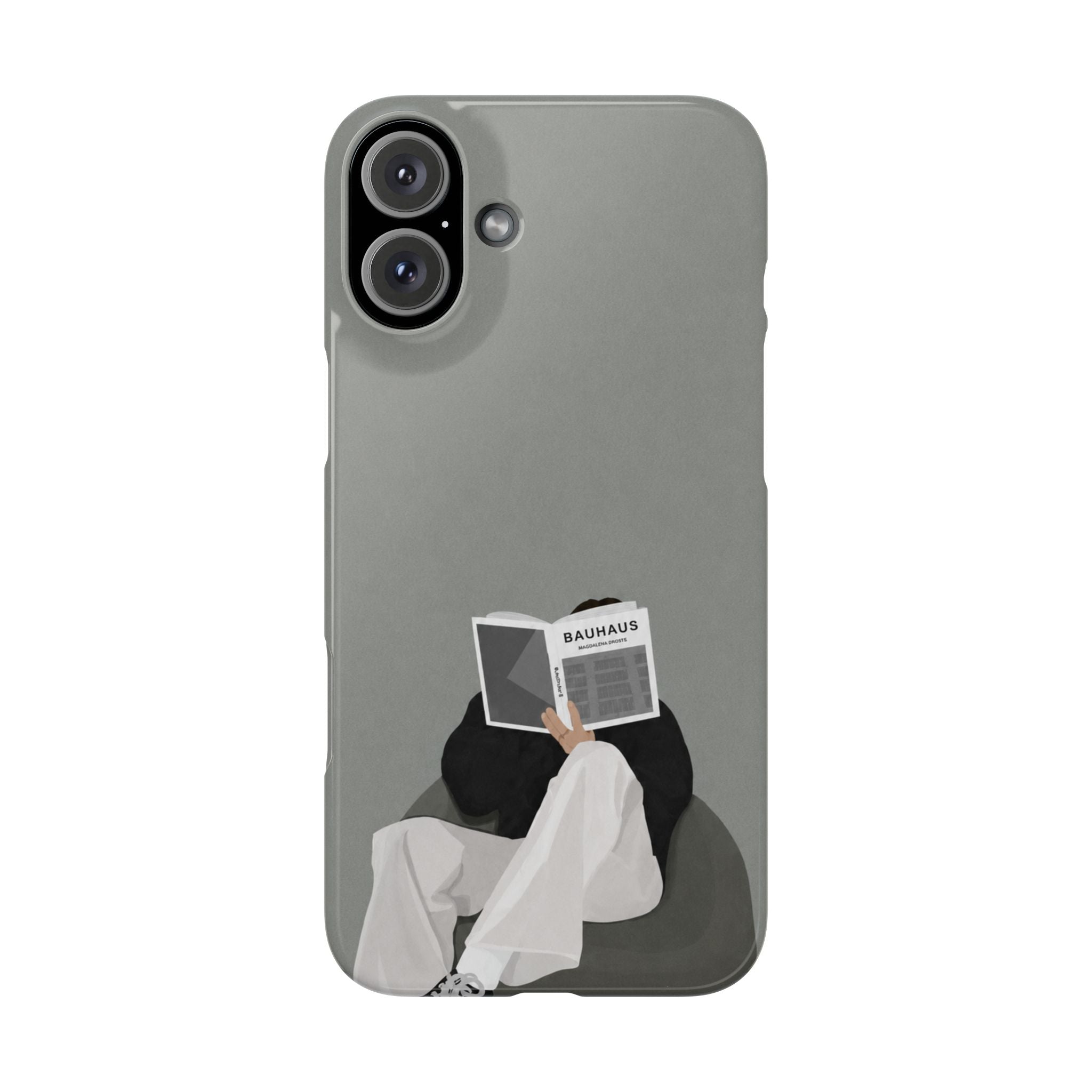 Quiet Pages – Minimalist Aesthetic Phone Case