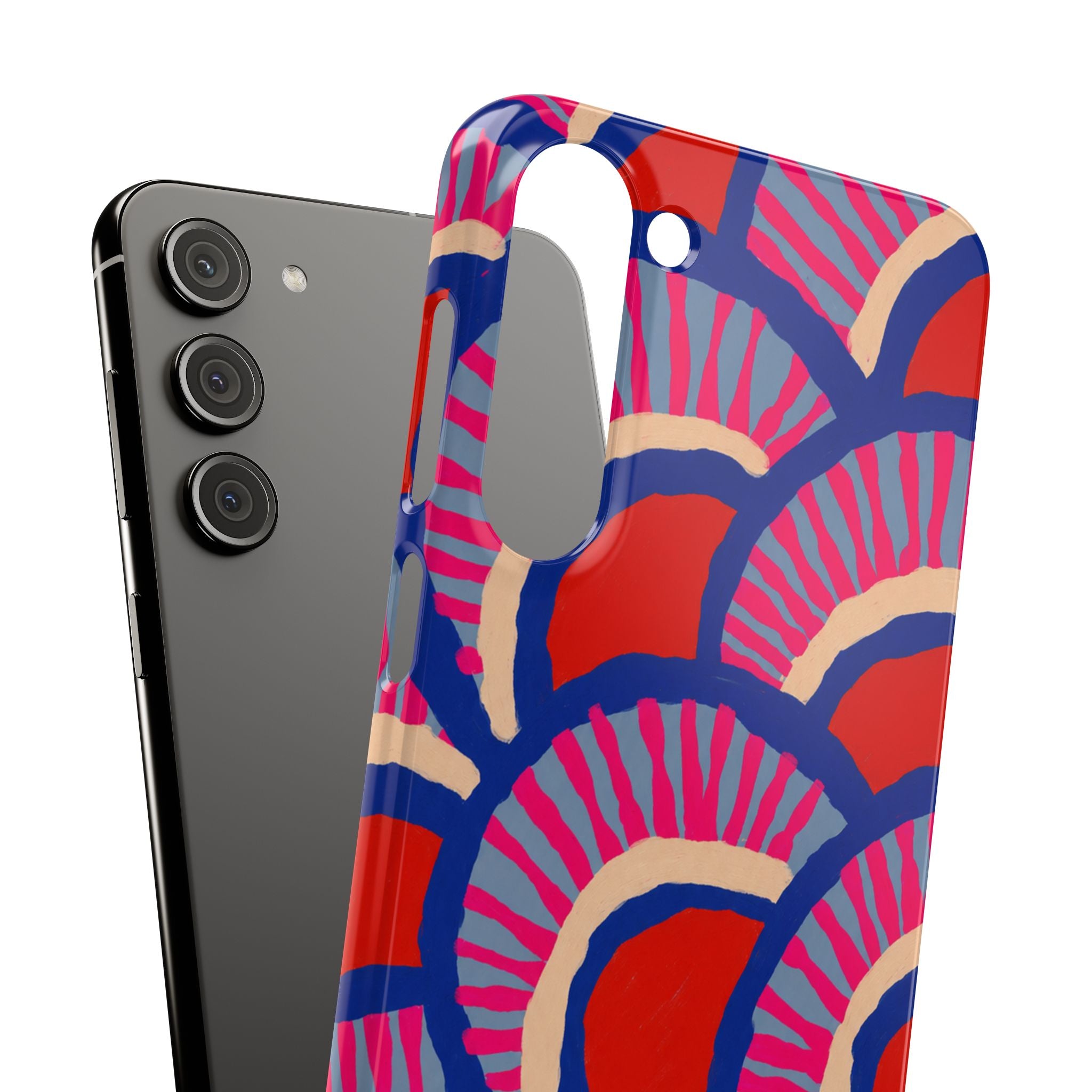 Sunburst Scallops Phone Case